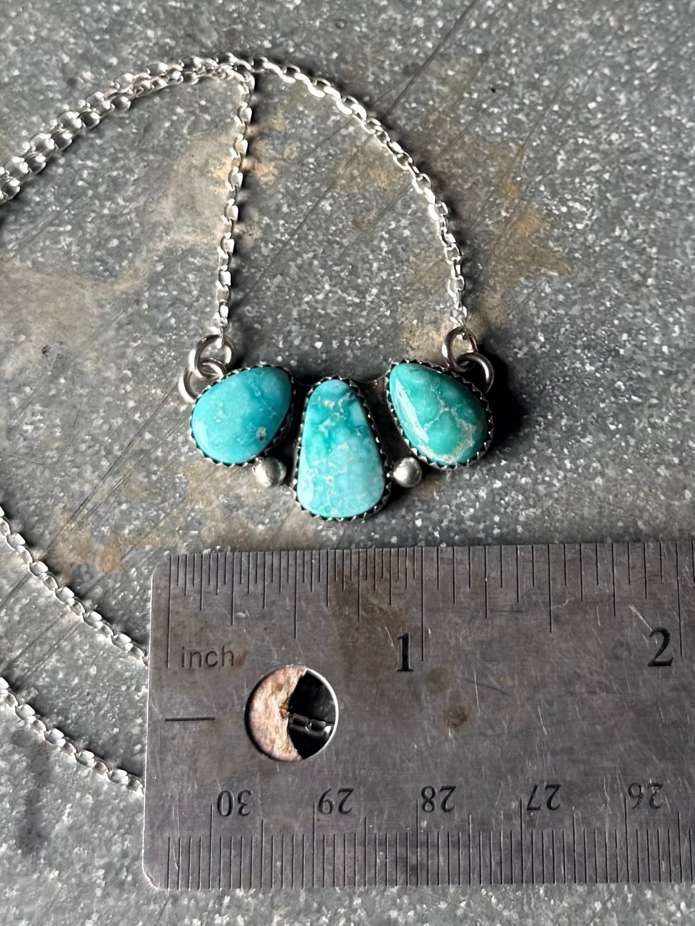 White Water Trio Necklace