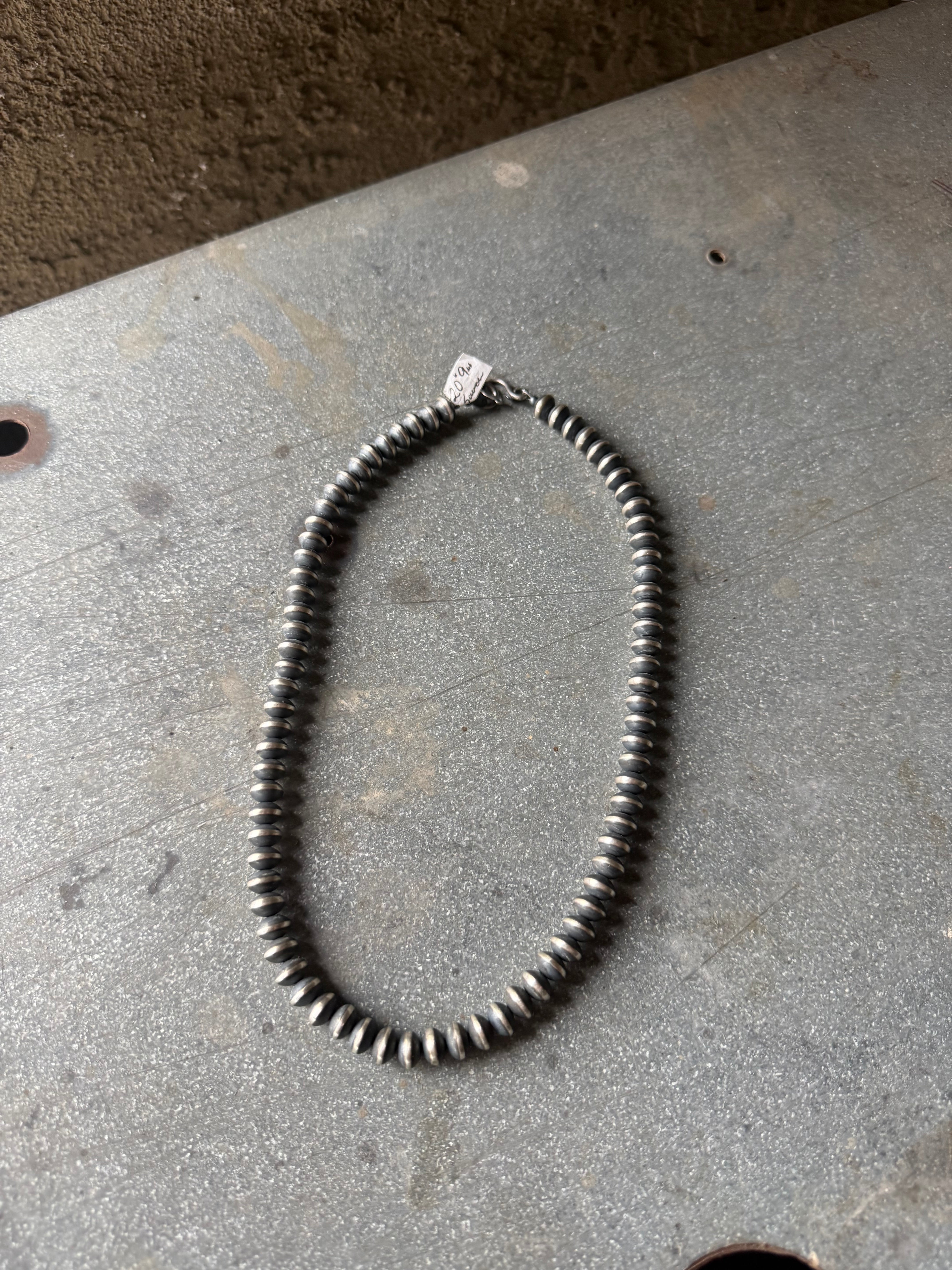 20” 9mm Saucer Pearls