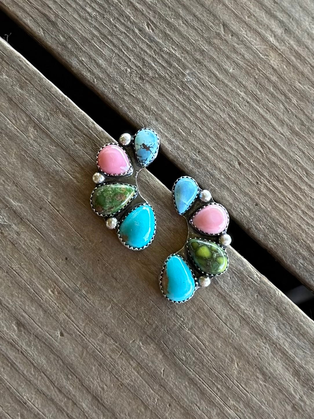 Cowgirl Candy Cluster Studs