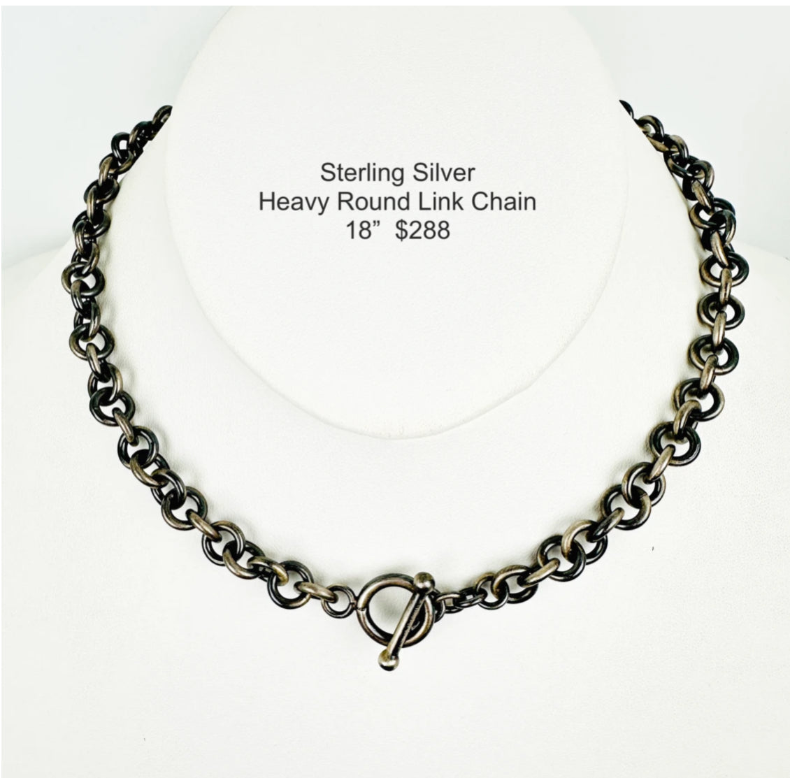 Sterling Silver Heavy Chain - MTO