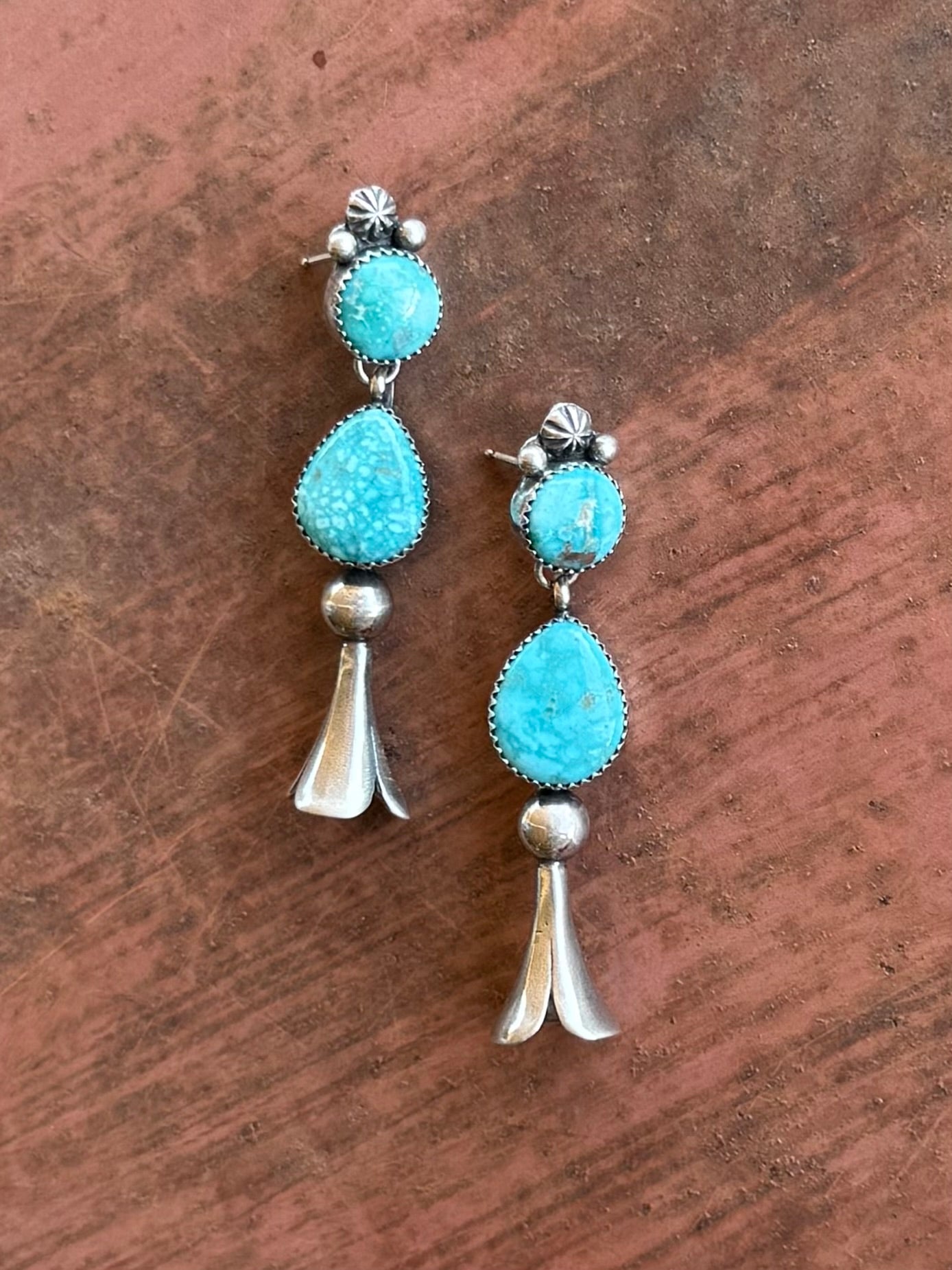 White Water Earrings