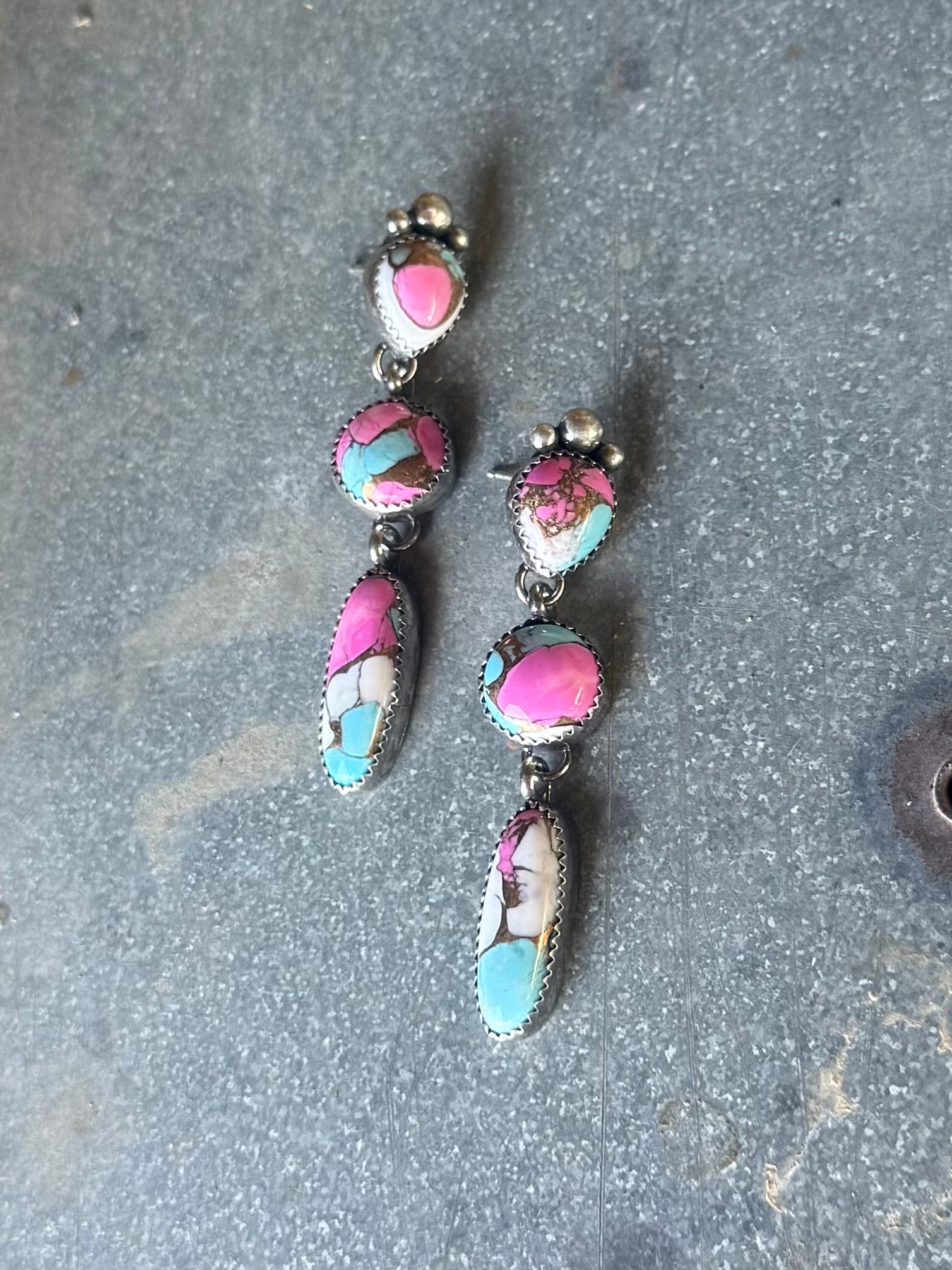 Cotton Candy Earrings