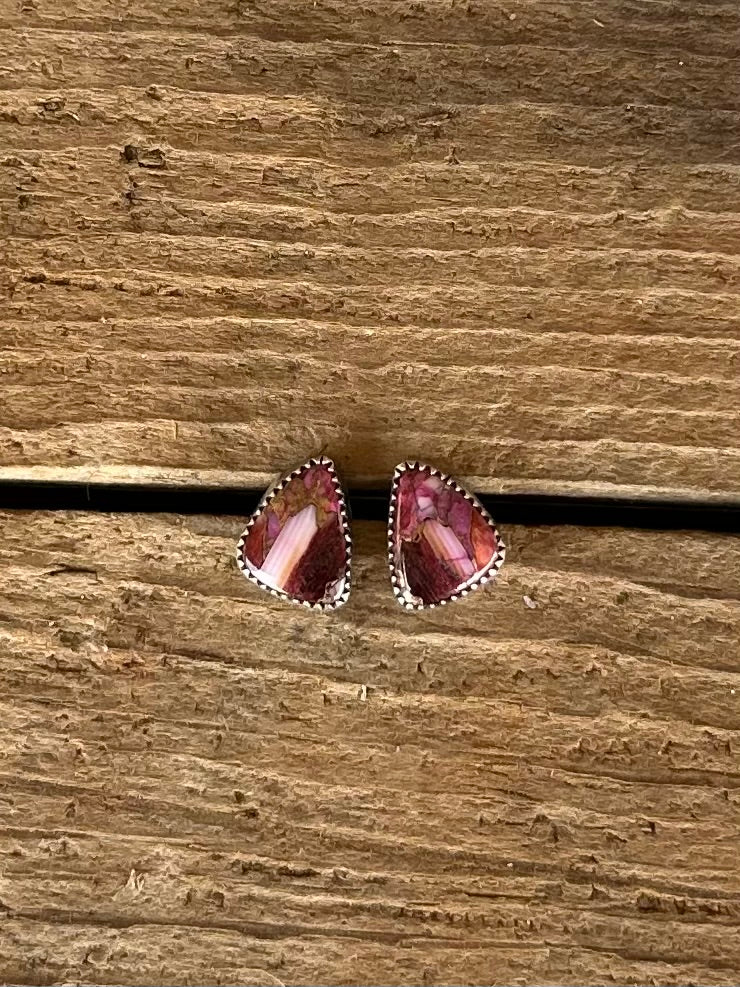 Dainty Pink Studs