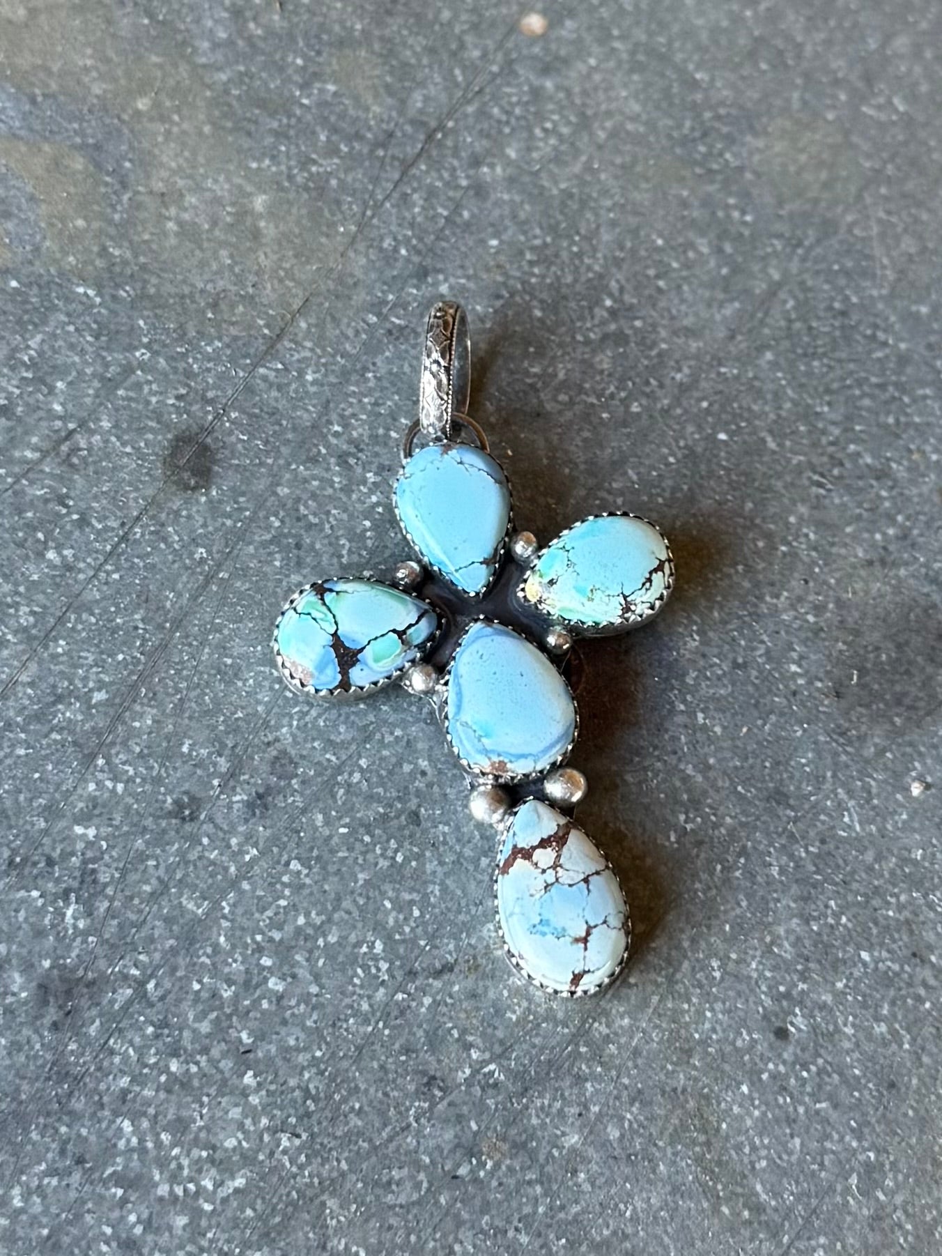 Golden Hills Cross Pendant