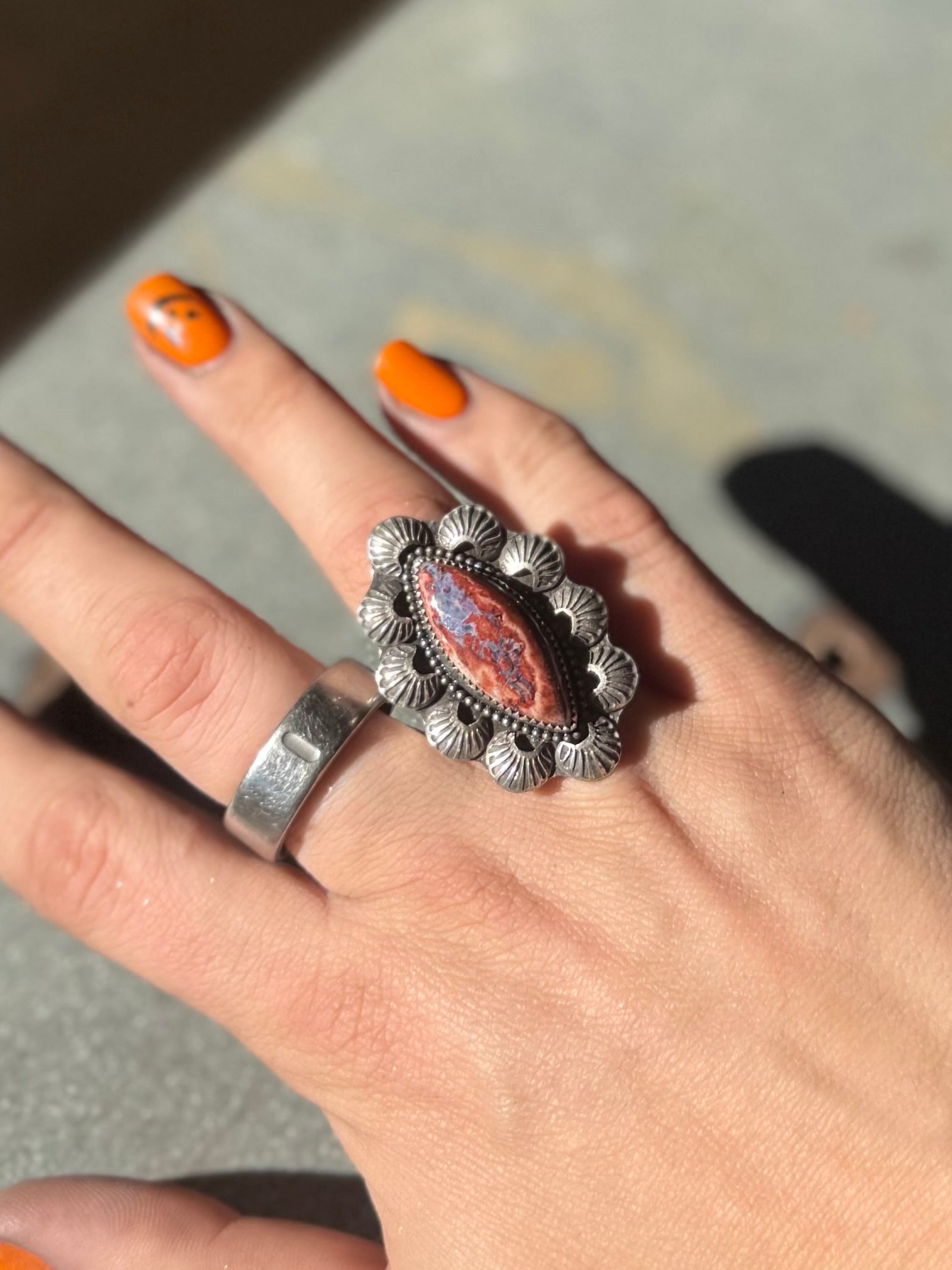 October Opal Ring Size 9