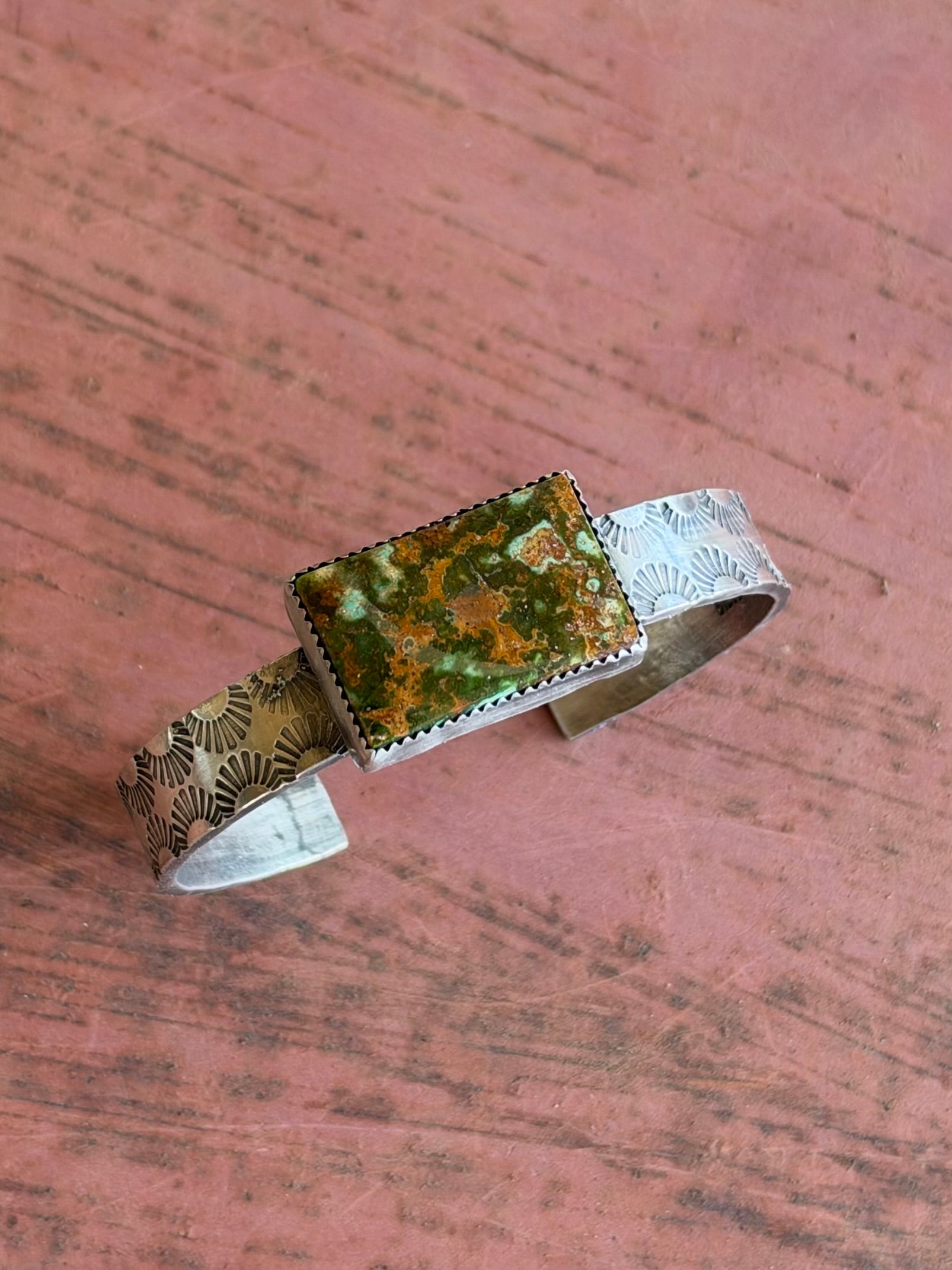 Pilot Mountain Stamped Cuff
