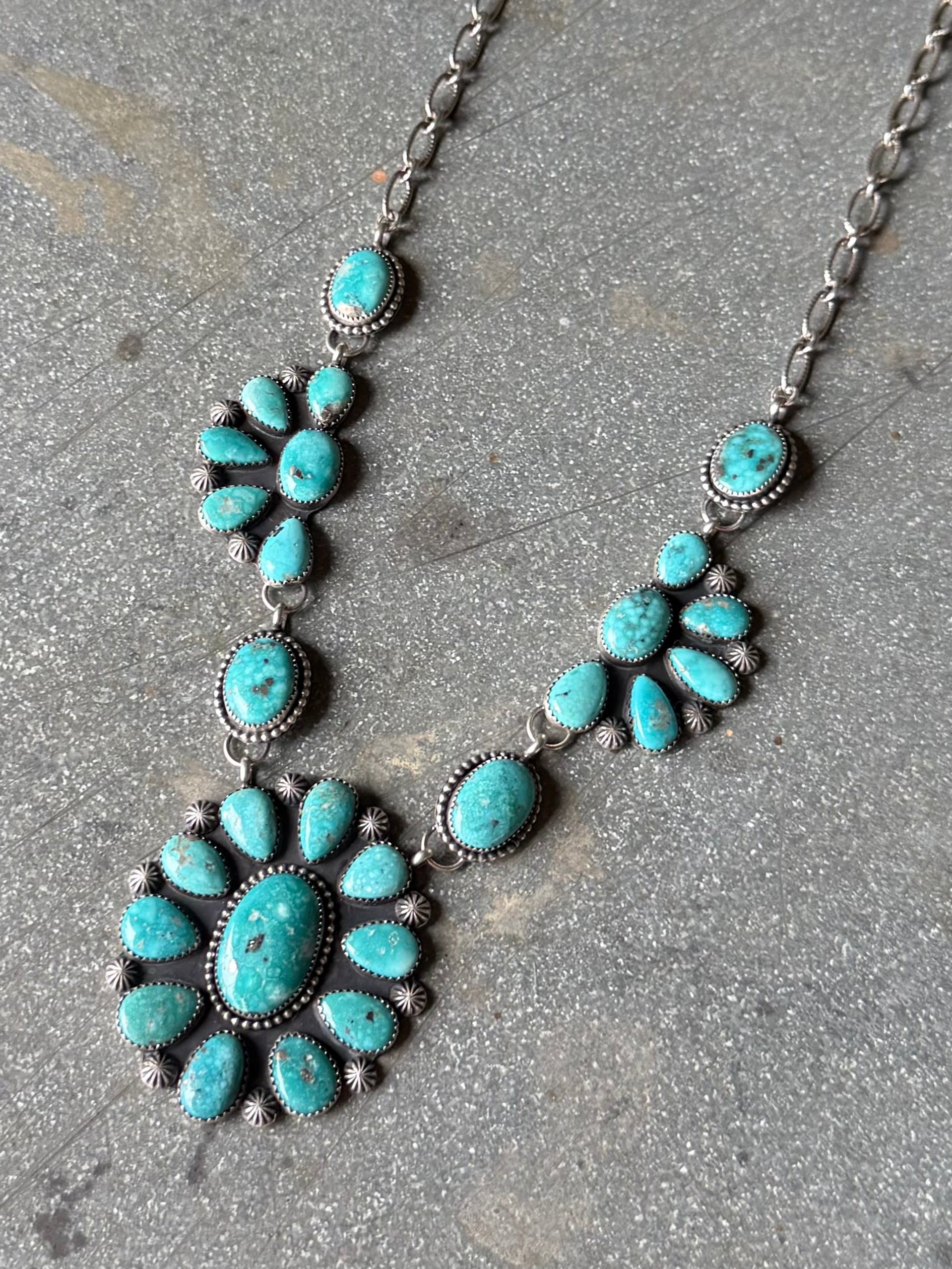 Clara Cluster Necklace