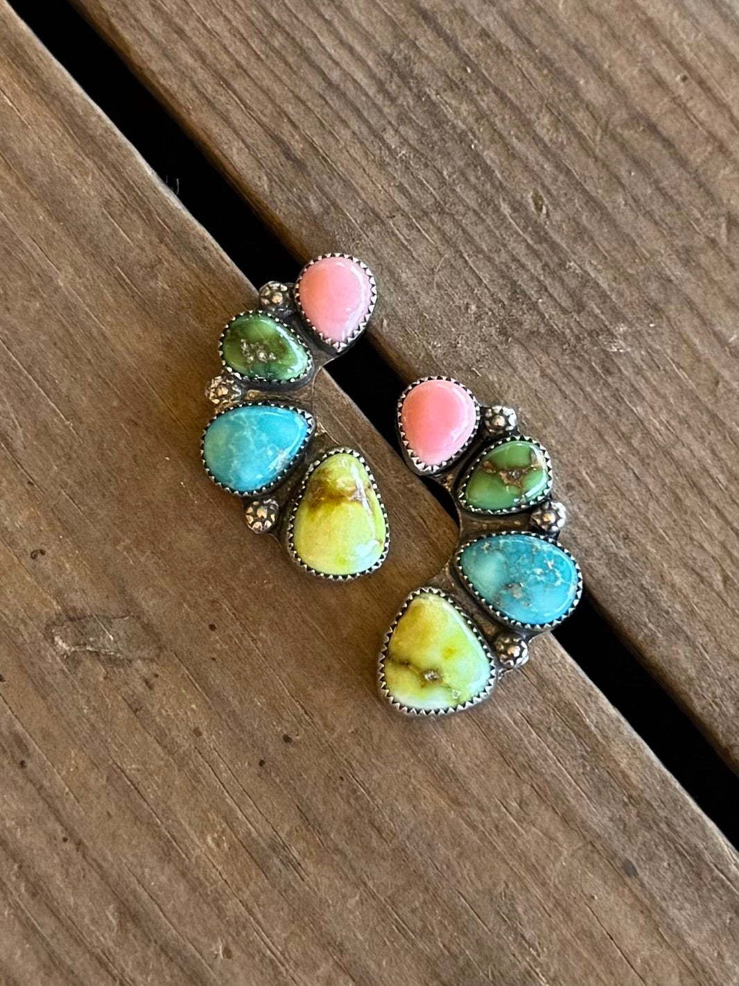 Cowgirl Candy Cluster Studs