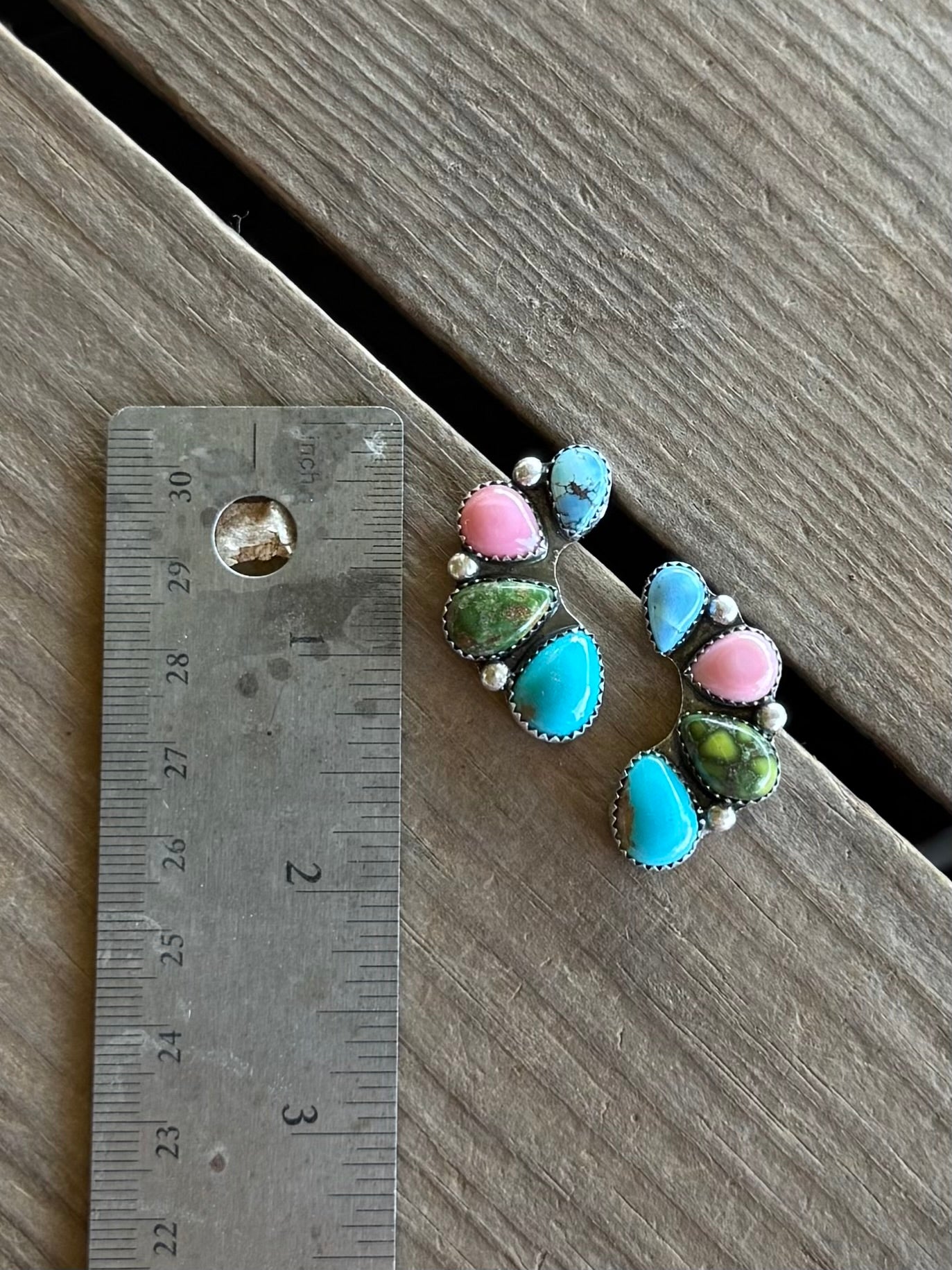 Cowgirl Candy Cluster Studs
