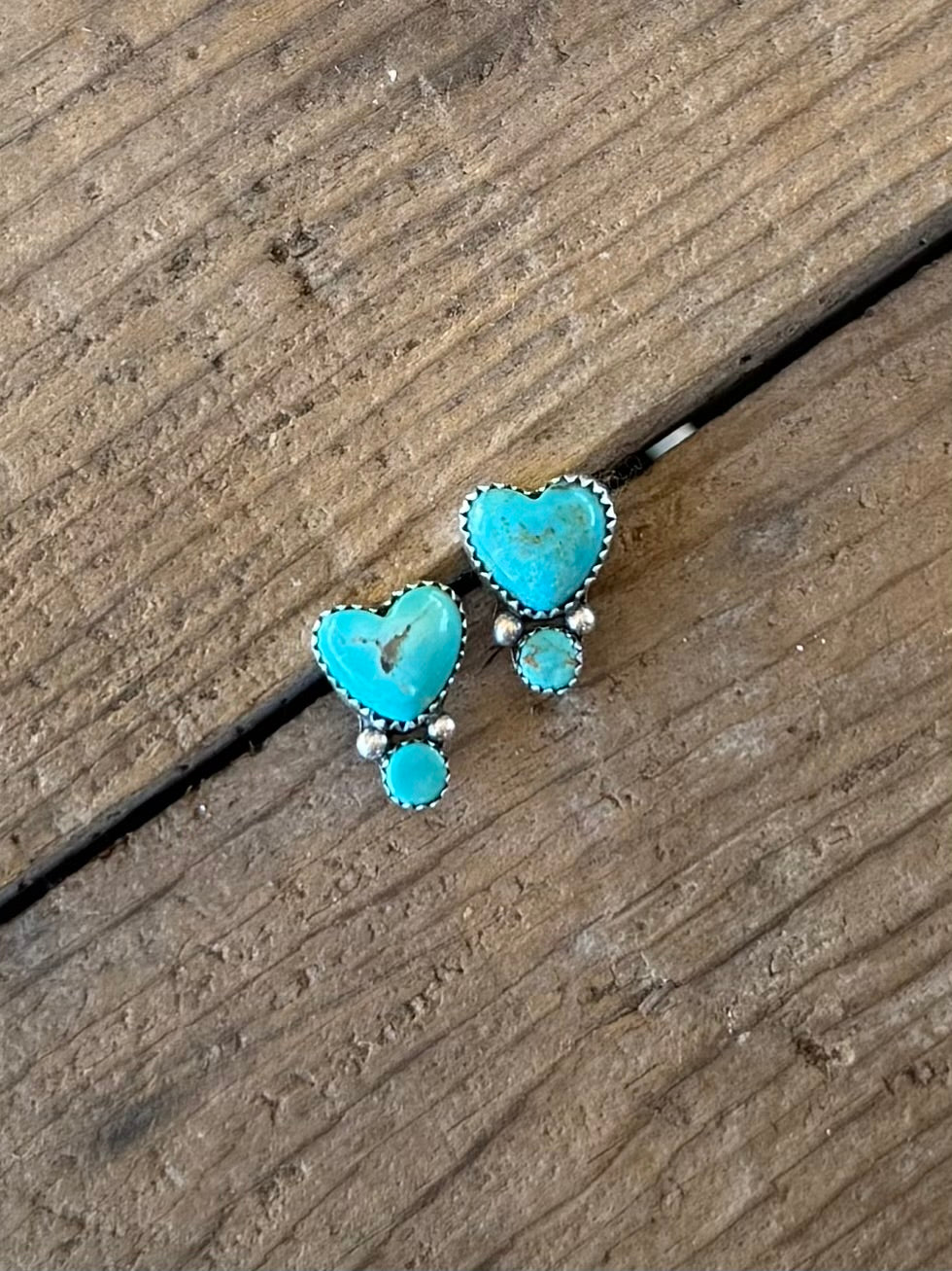 Heart Studs