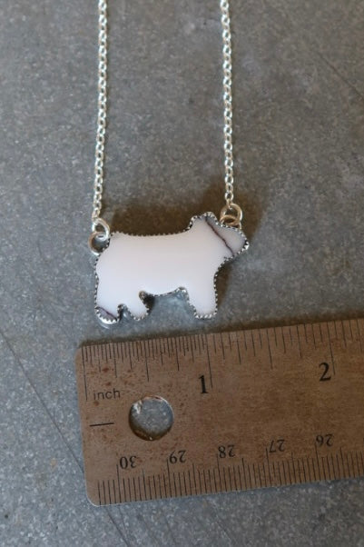 Pig Necklace