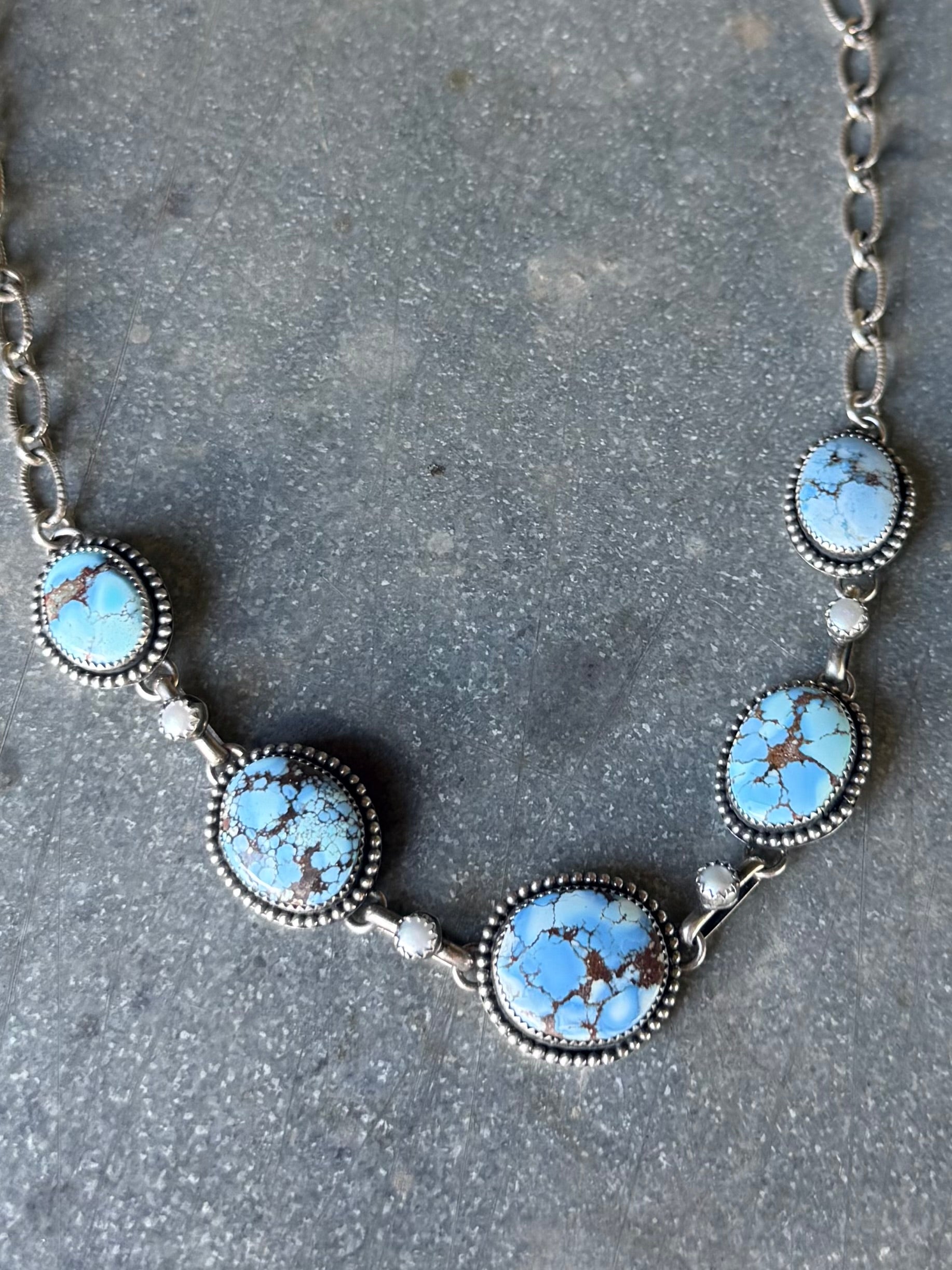 Golden Hills Pearl Necklace