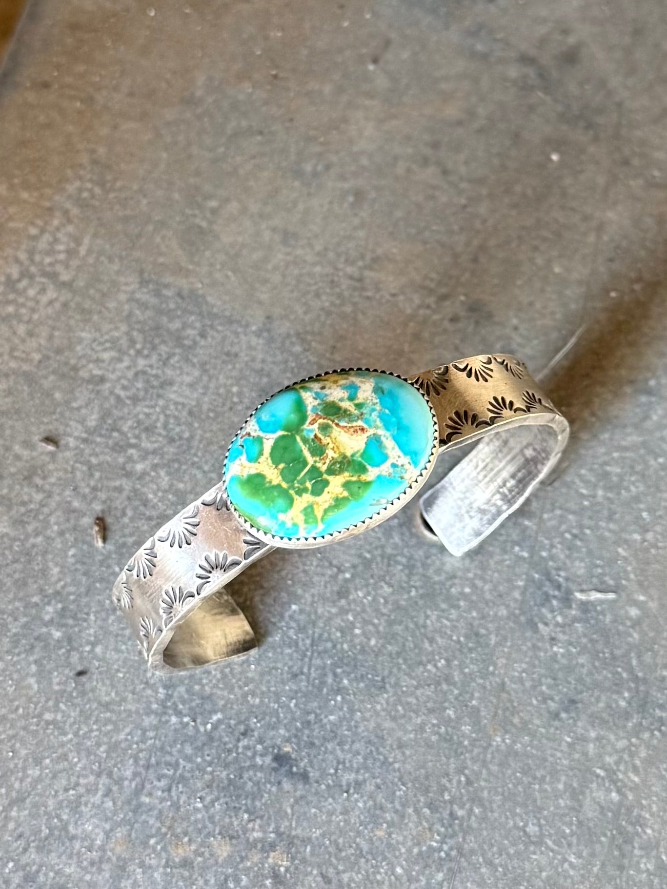 Sonoran Stamped Cuff