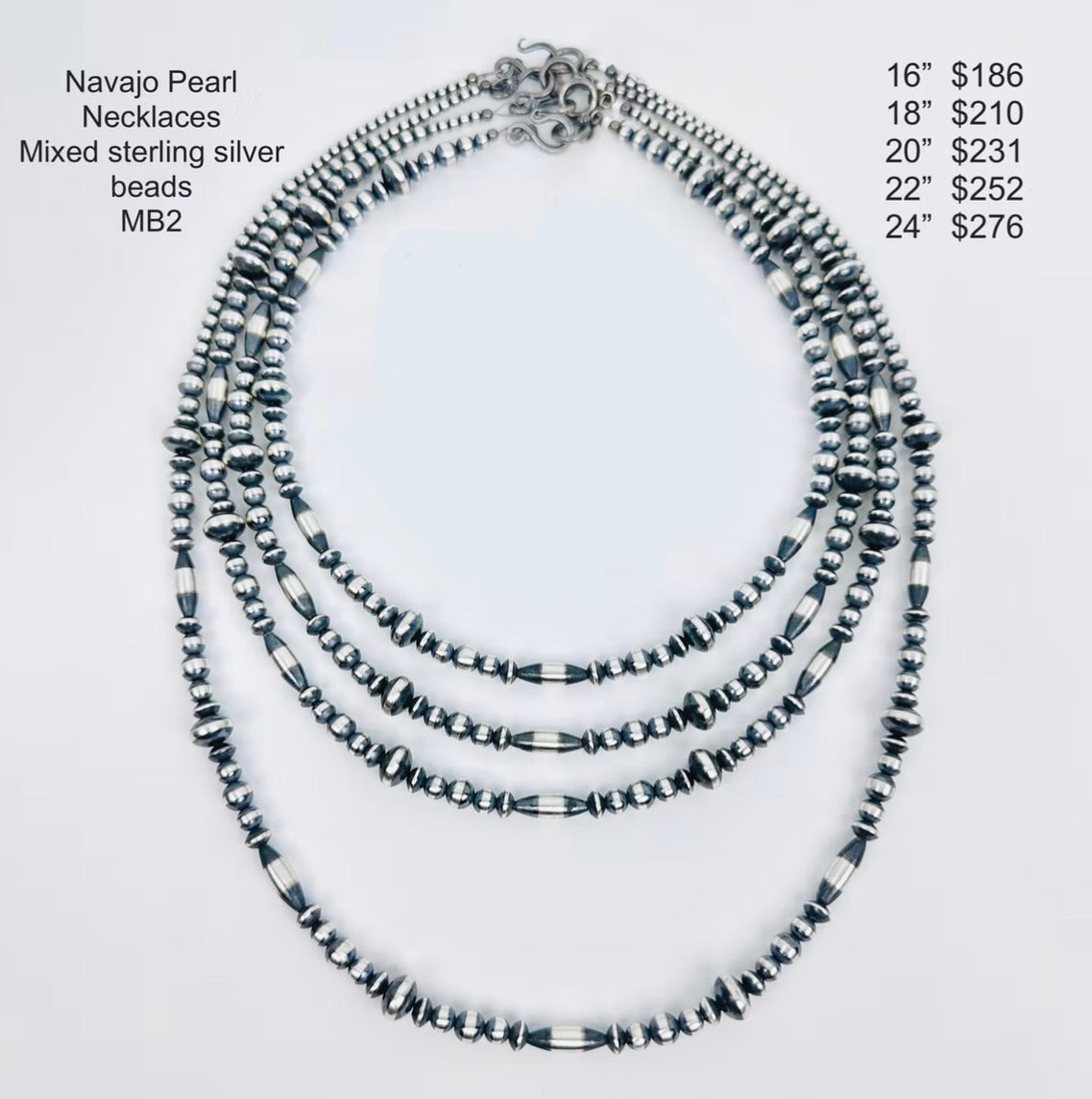 Navajo Pearls Mixed Bead 2 Style - MTO