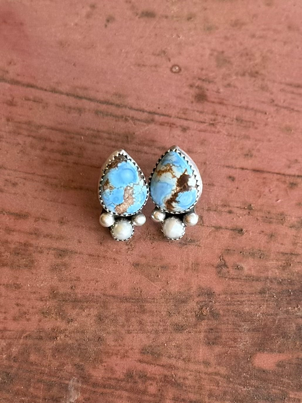 Golden Pearl Earrings