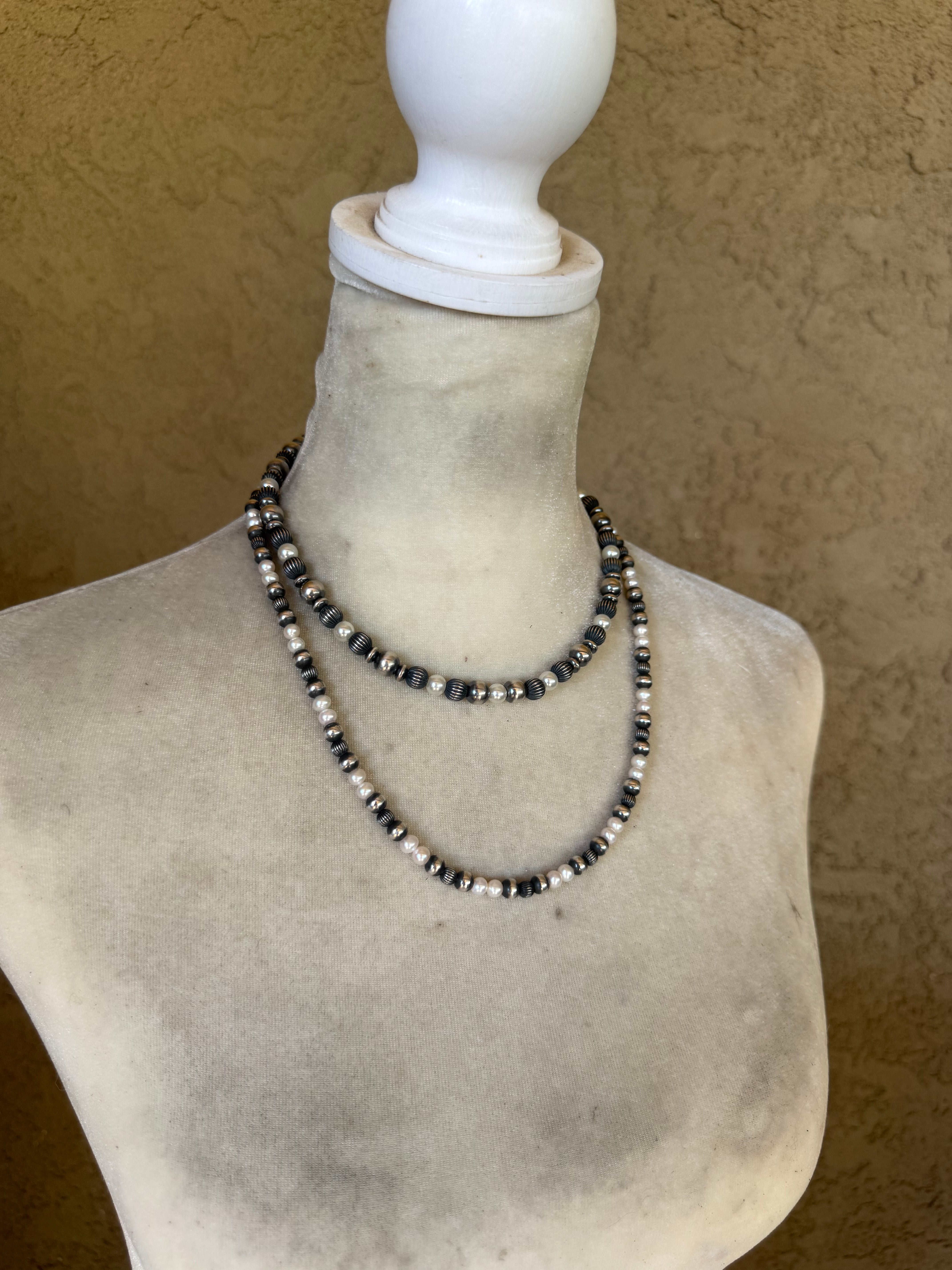 Freshwater Pearls + Navajo Pearls
