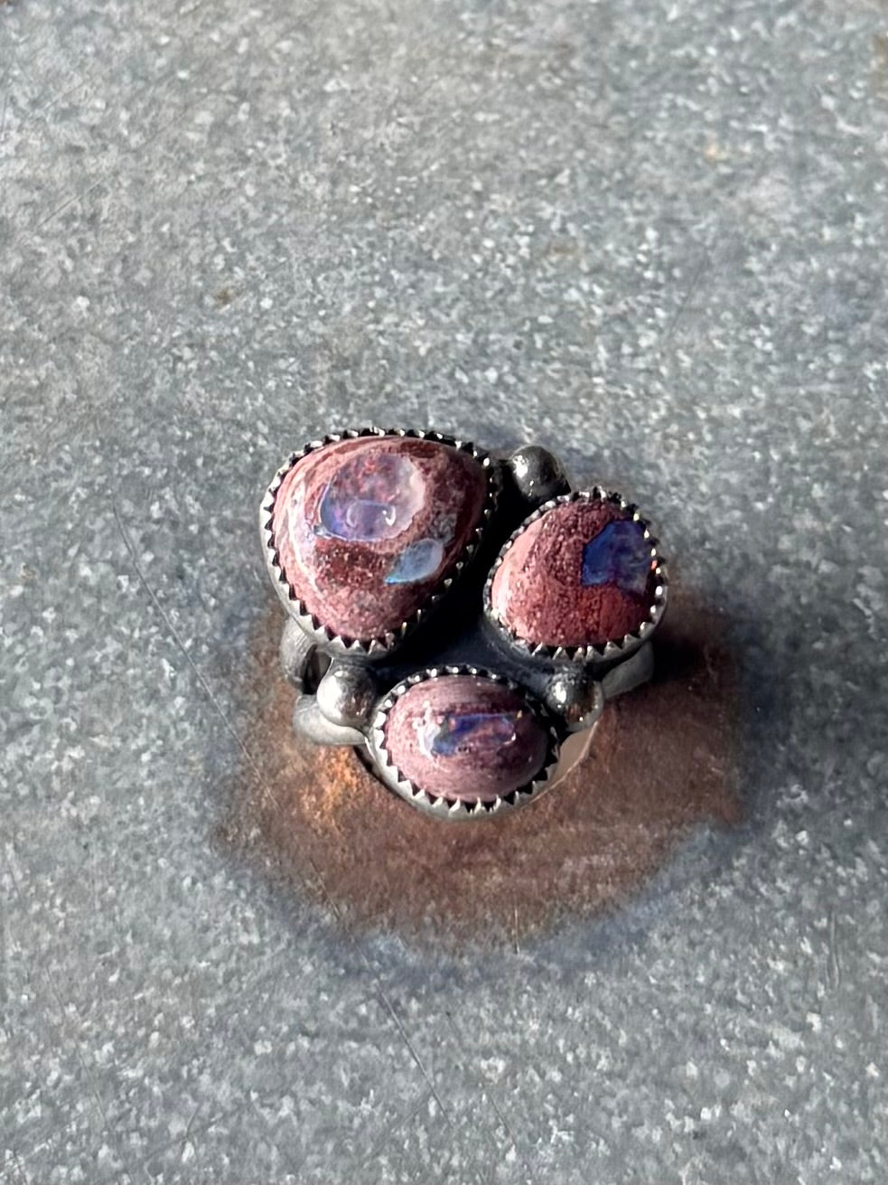 October Opal Ring Size 6