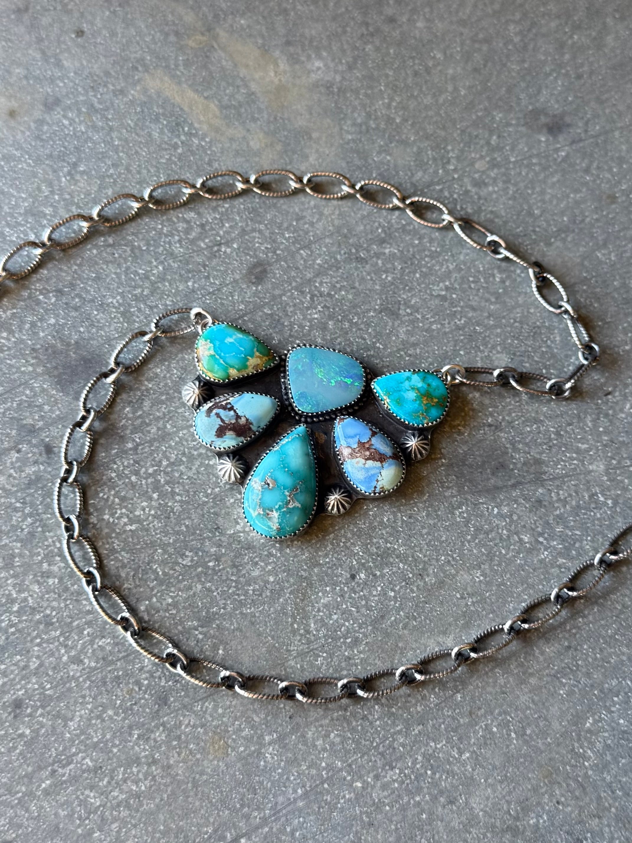 Summer Cluster Necklace