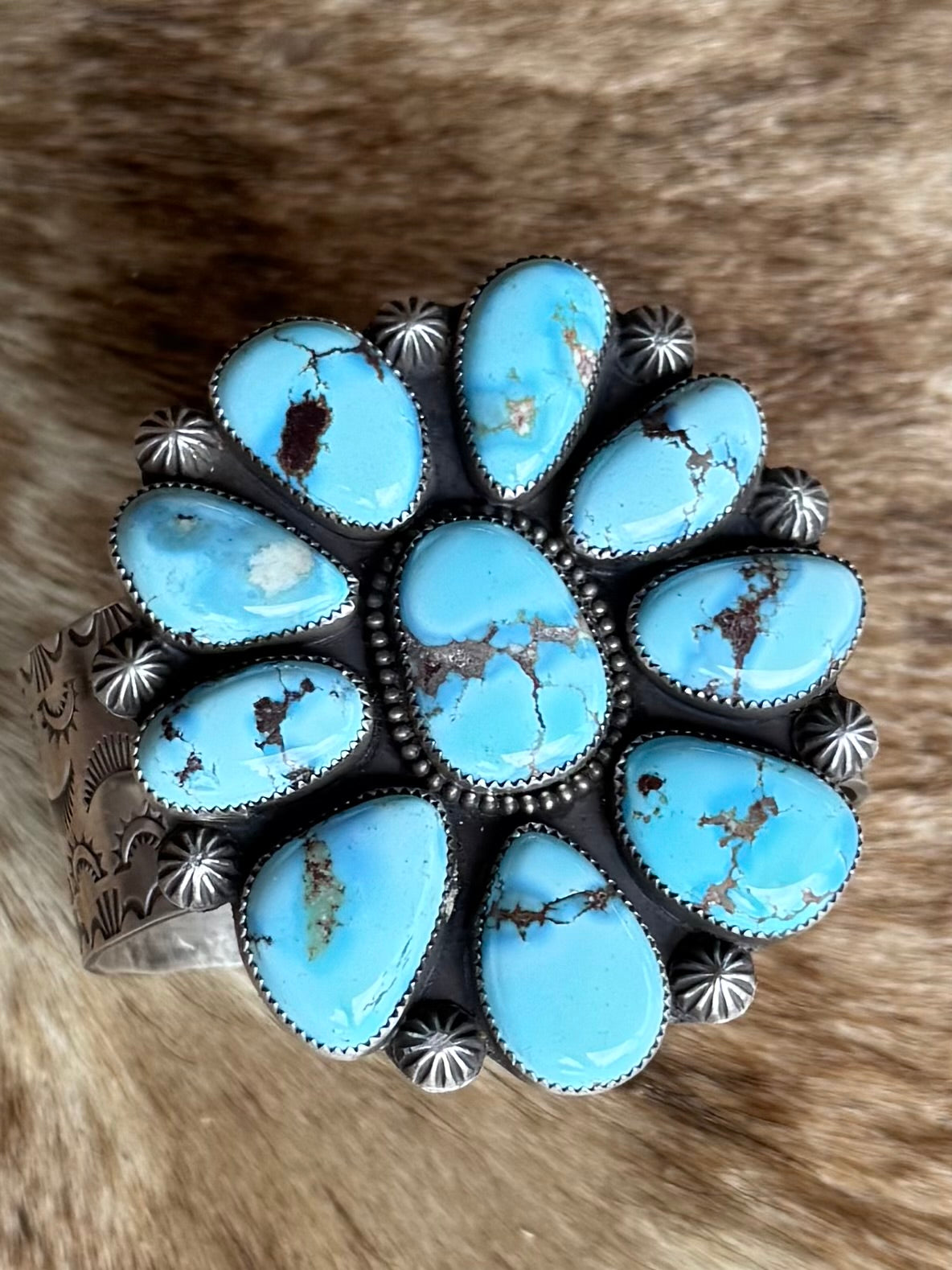 Golden Hills Bloom Cuff