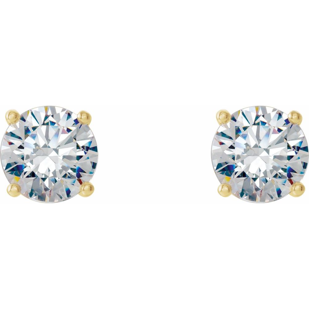 14K 1CTW Lab Diamond Studs
