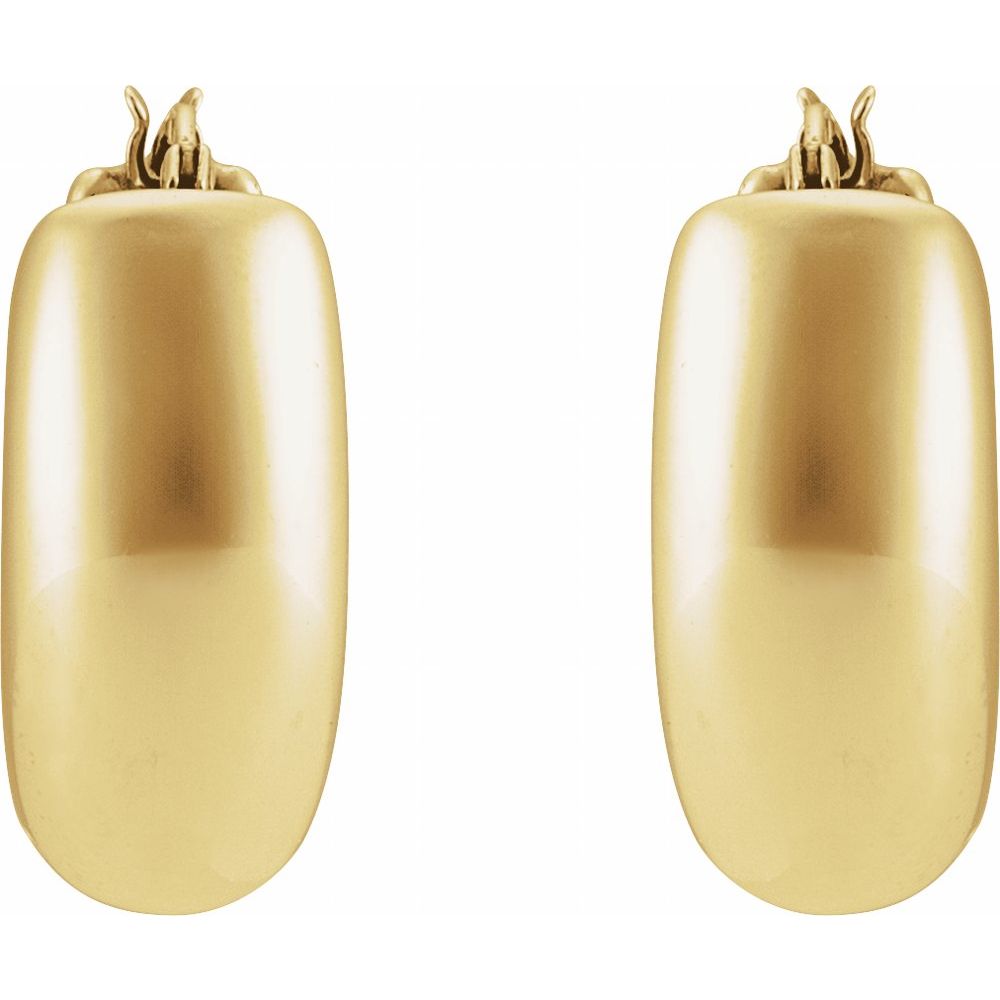 14K Hoop Earrings