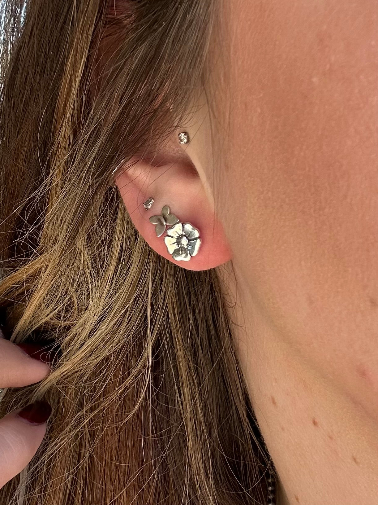 Poppy Stud Earrings