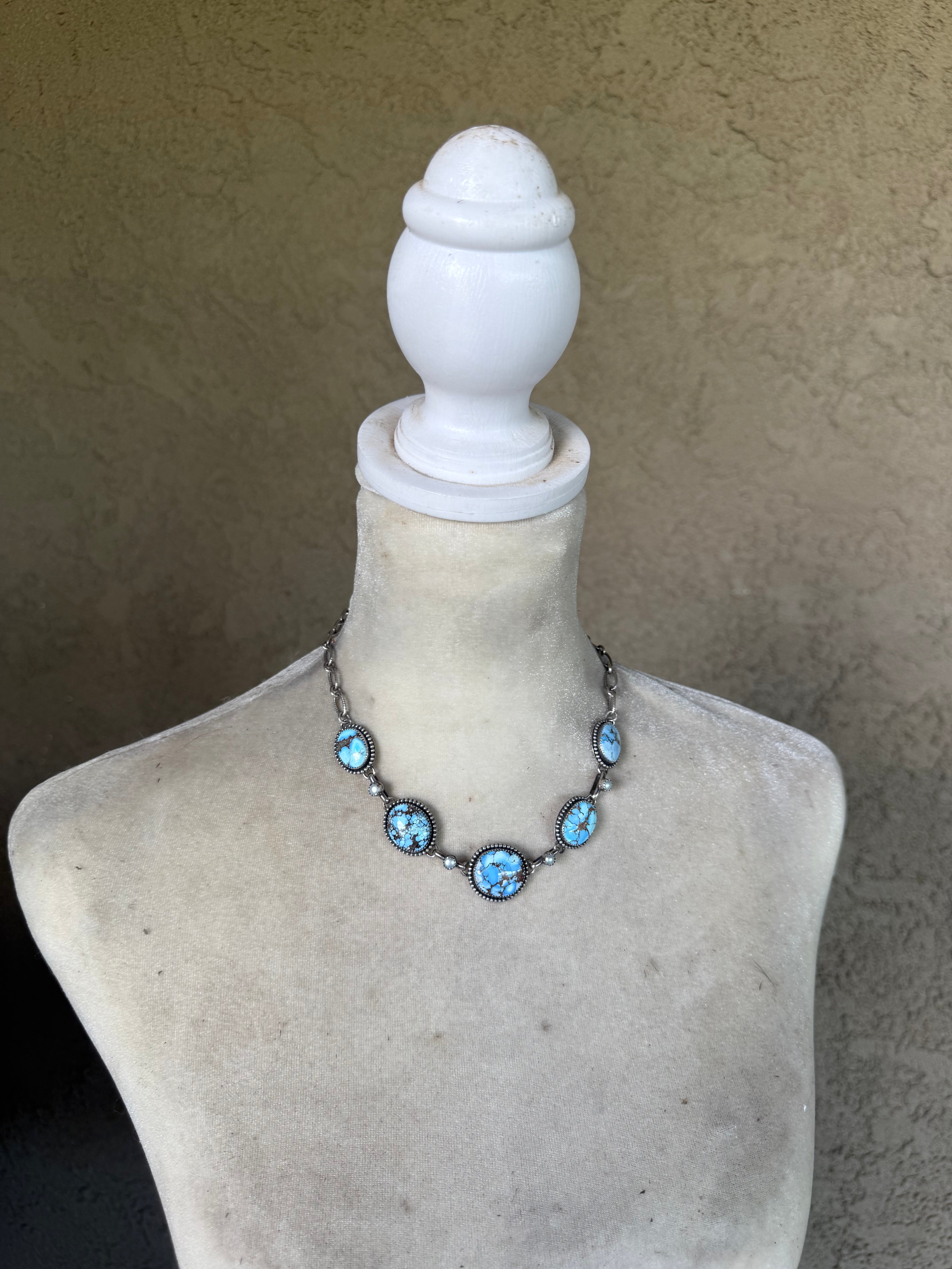 Golden Hills Pearl Necklace