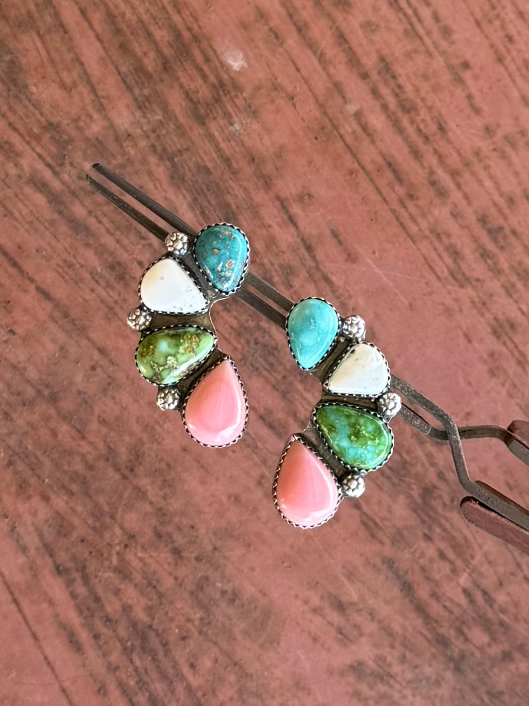 Cowgirl Candy Cluster Studs