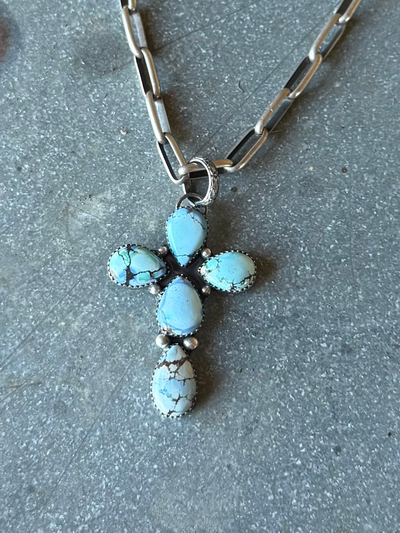 Golden Hills Cross Pendant