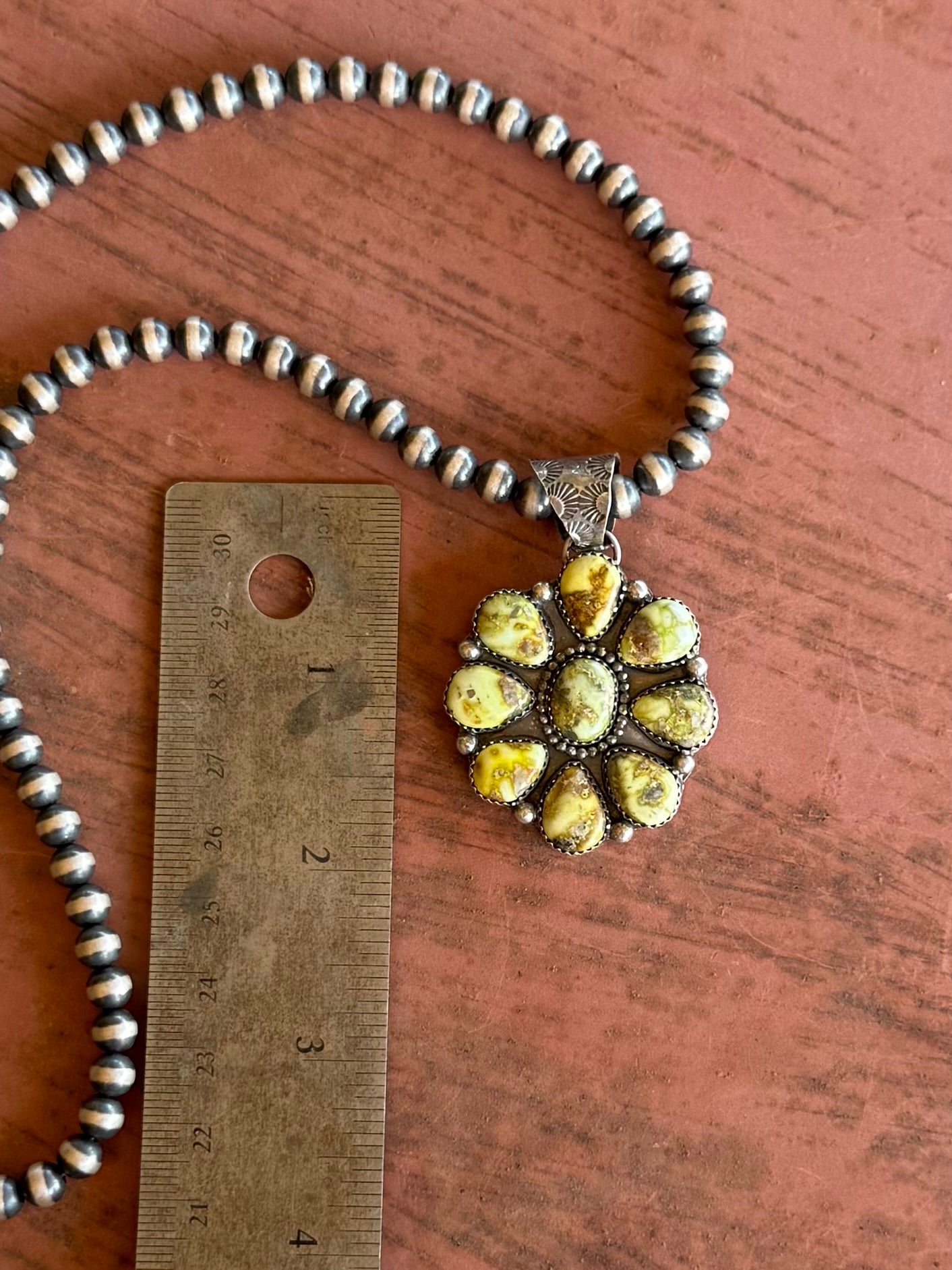 Palomino Flower Pendant