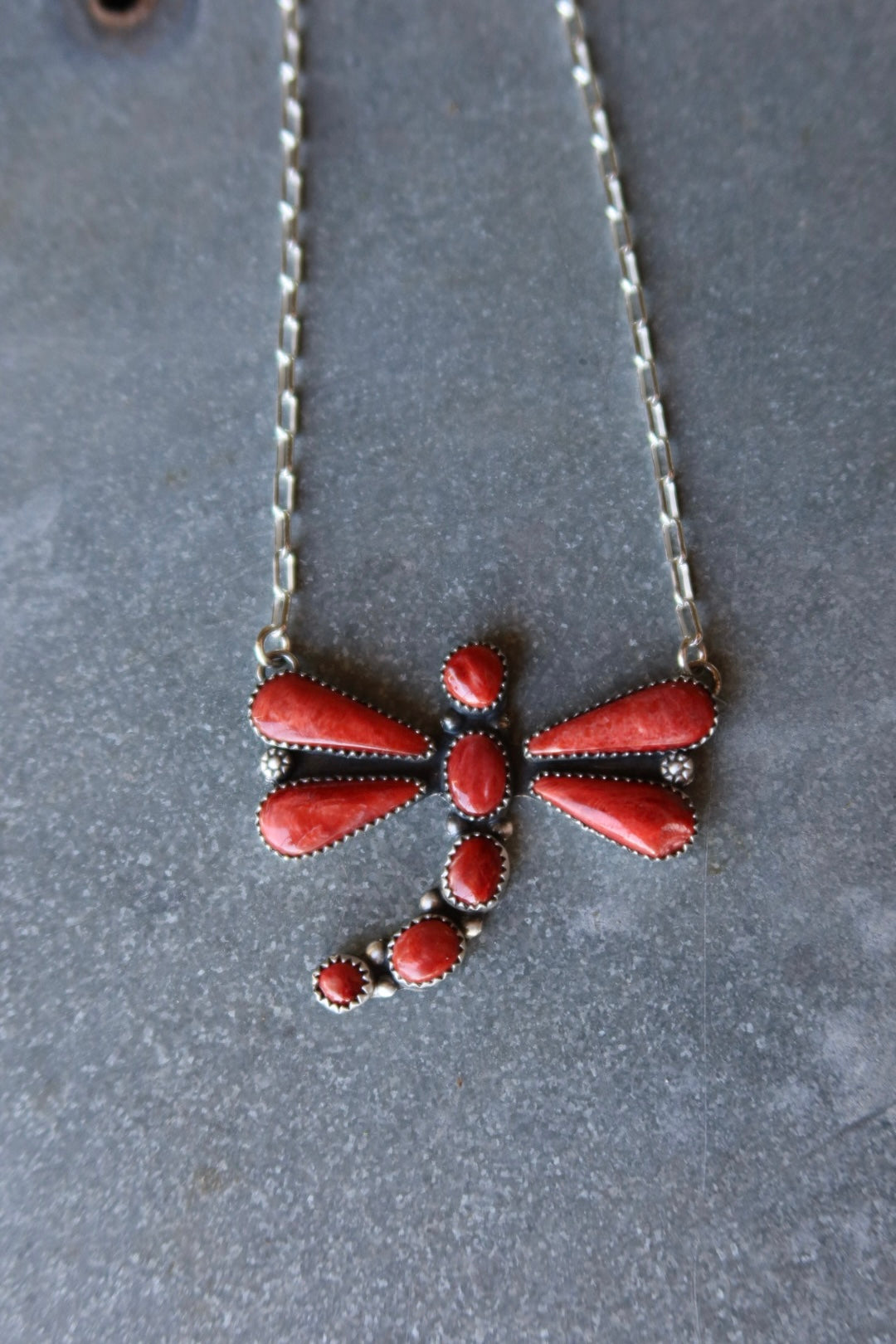 Spiny Dragonfly Necklace