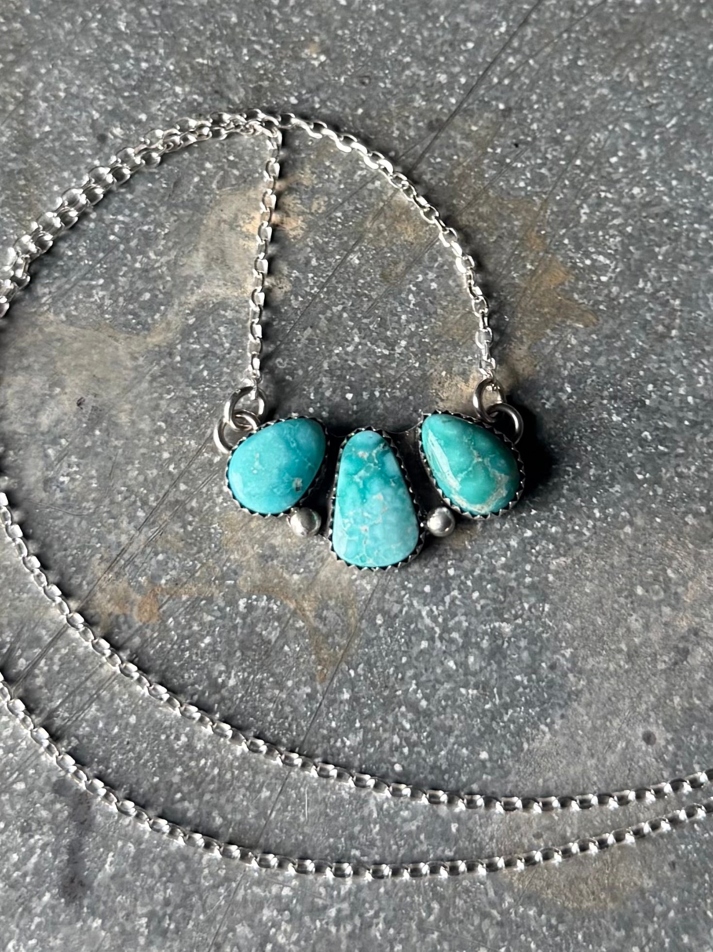 White Water Trio Necklace