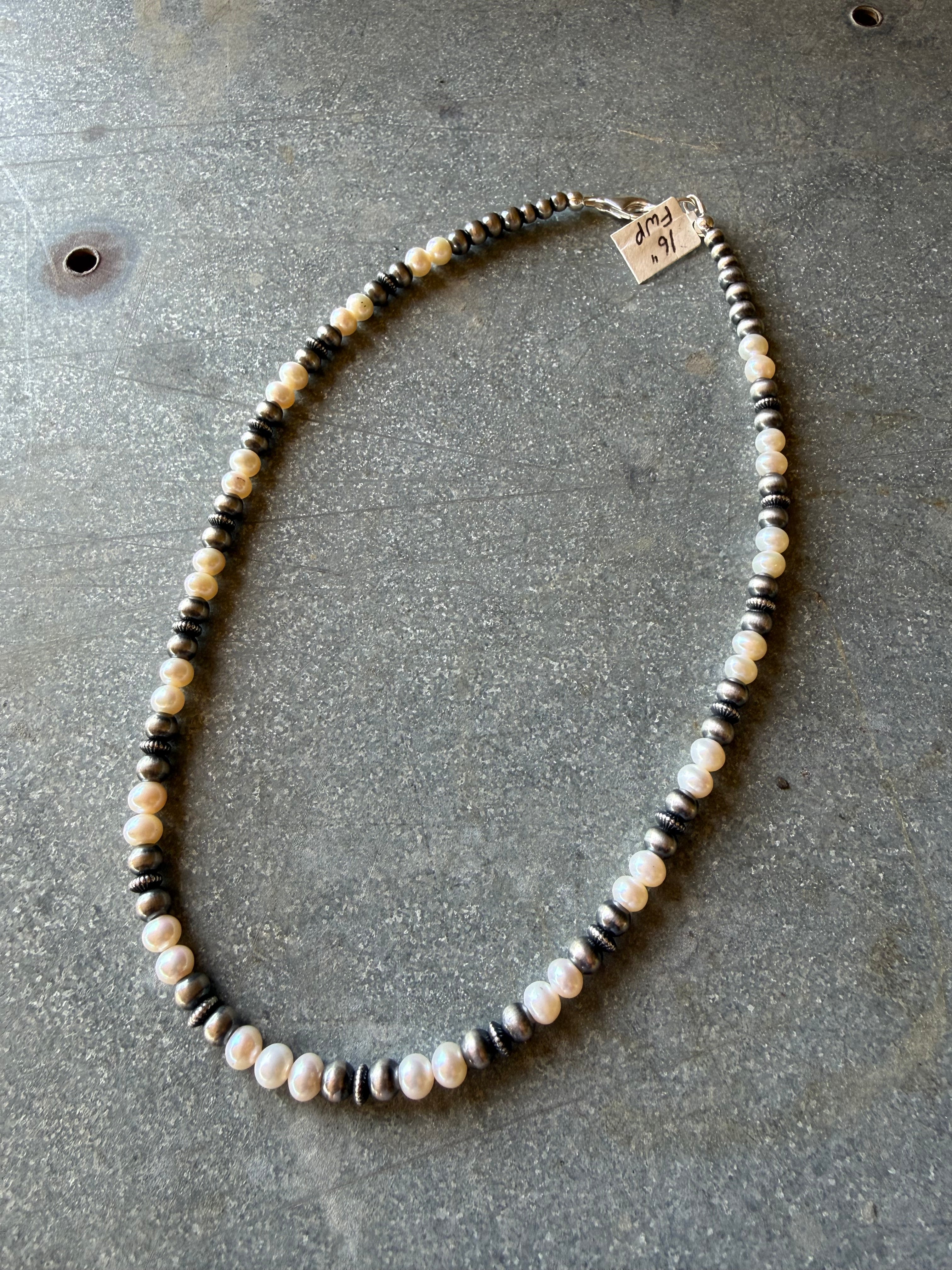 16” 4mm Freshwater Pearl Strand
