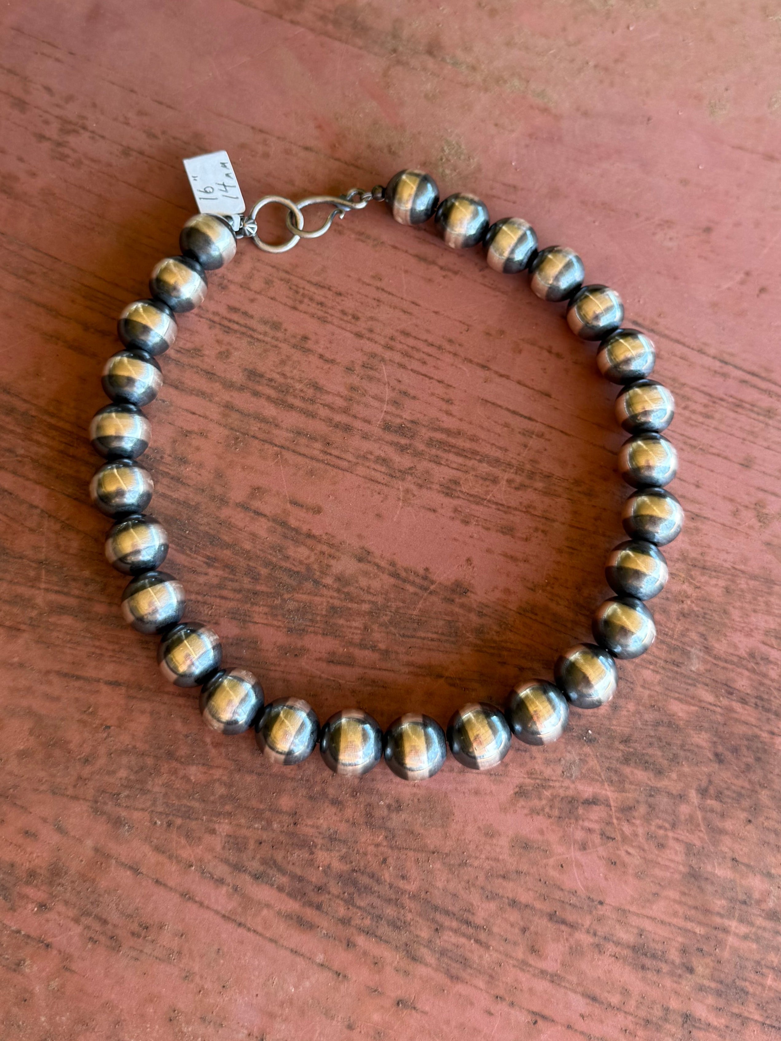 16” 14mm Navajo Pearls