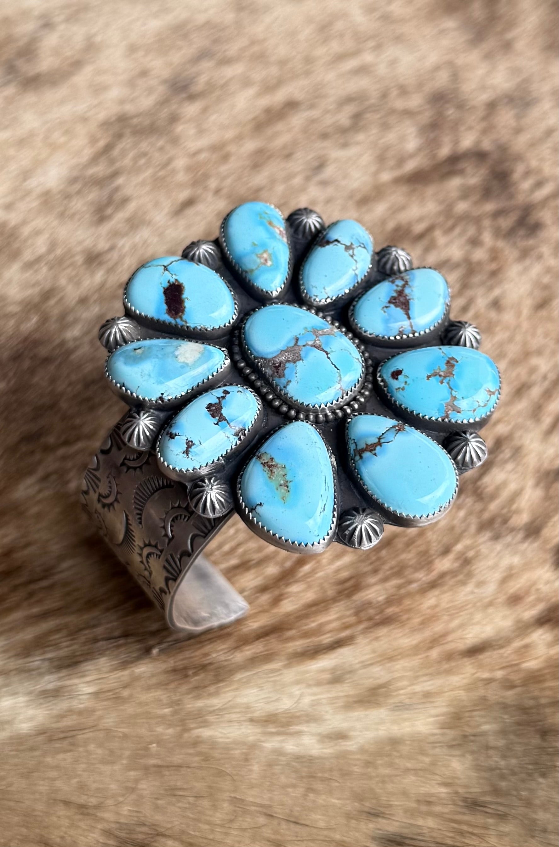 Golden Hills Bloom Cuff