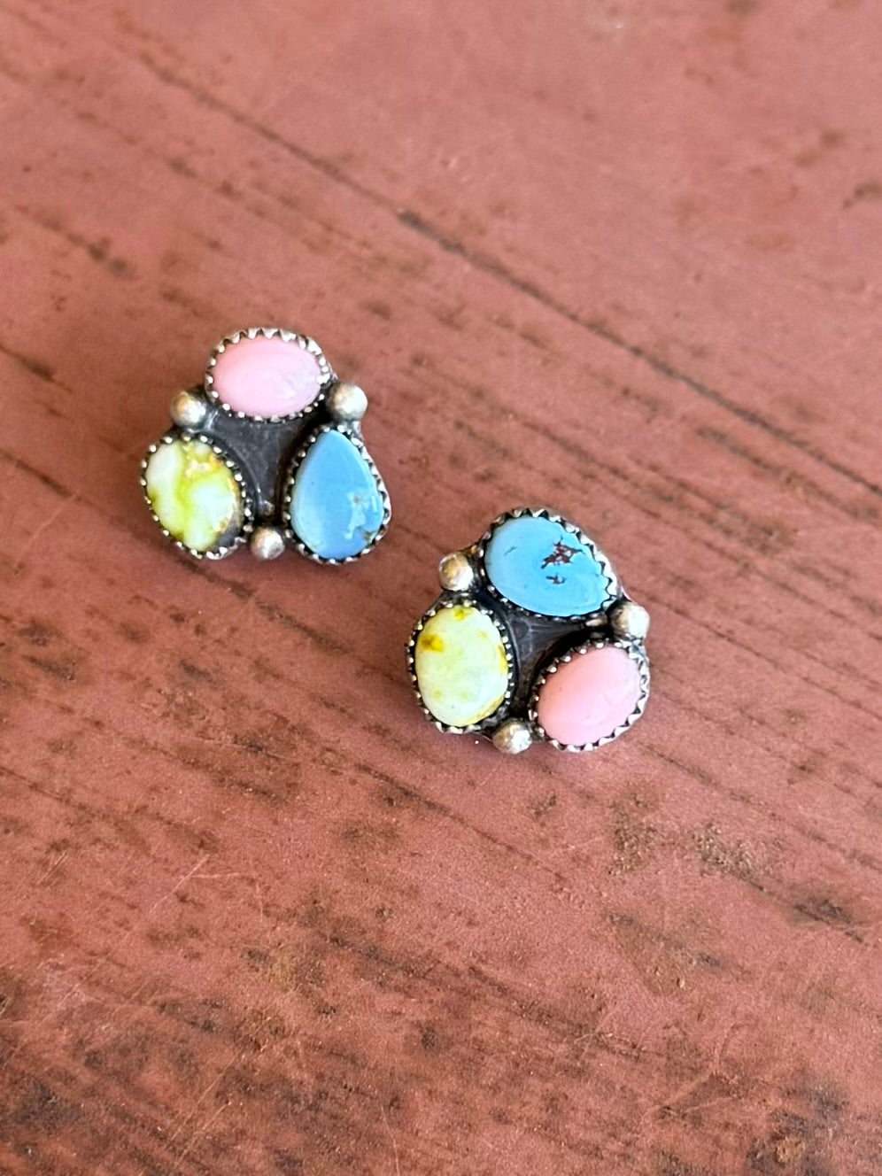Mini Cowgirl Candy Cluster Studs