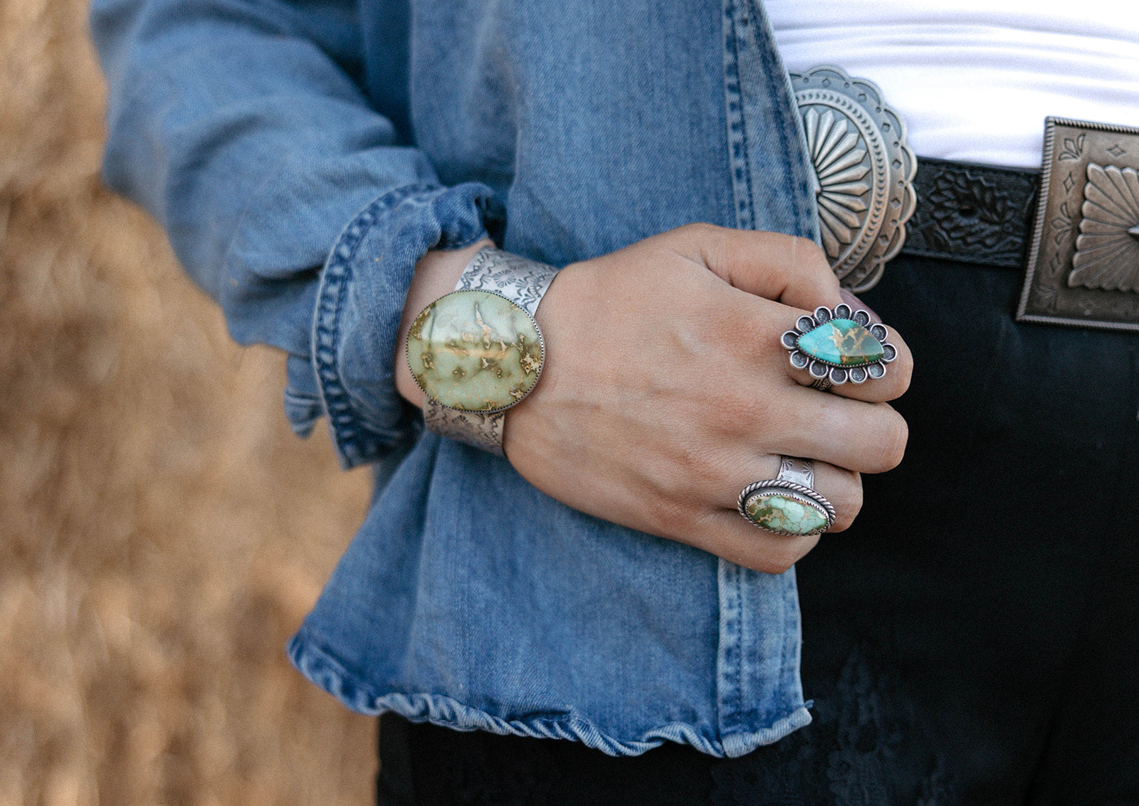 Emerald Valley Statement Cuff