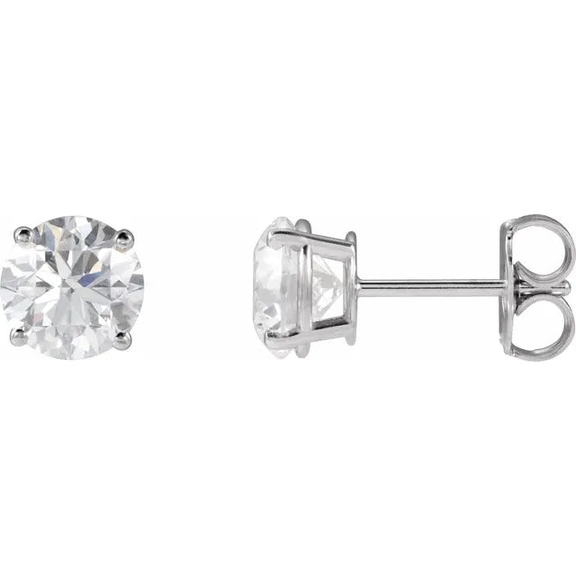 14k Diamond Studs