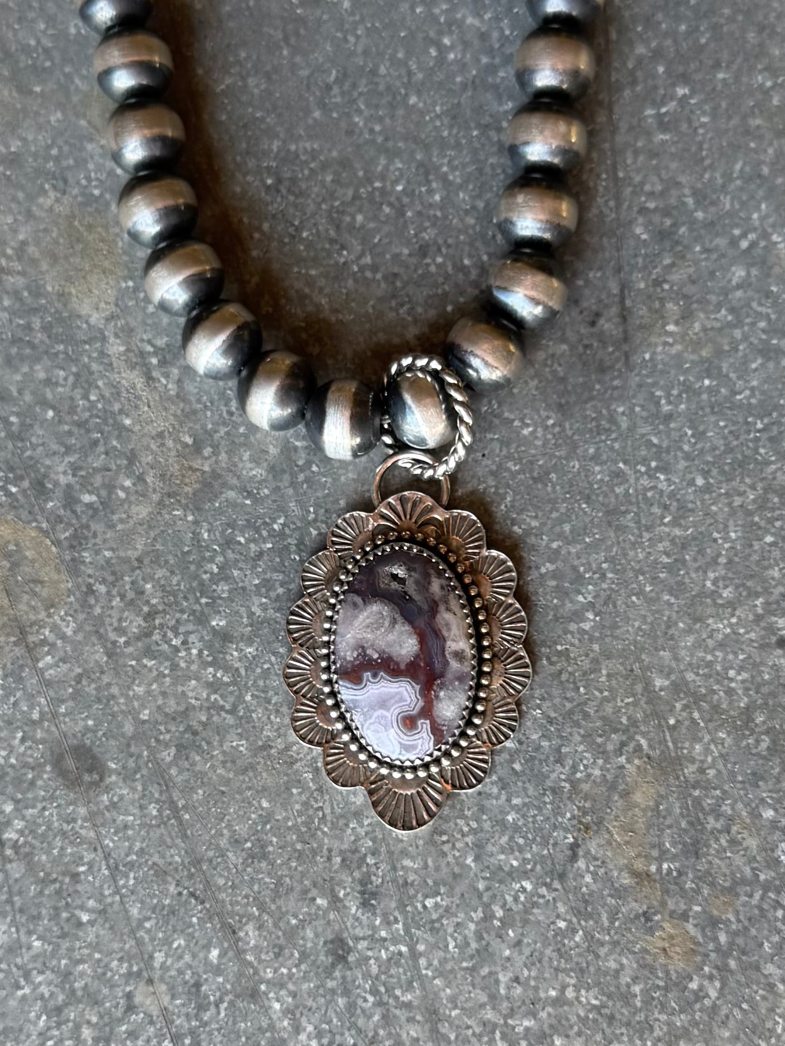 Agate Wild West Pendant