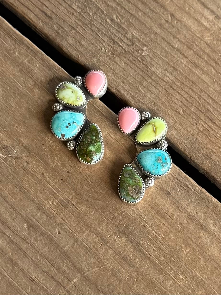 Cowgirl Candy Cluster Studs