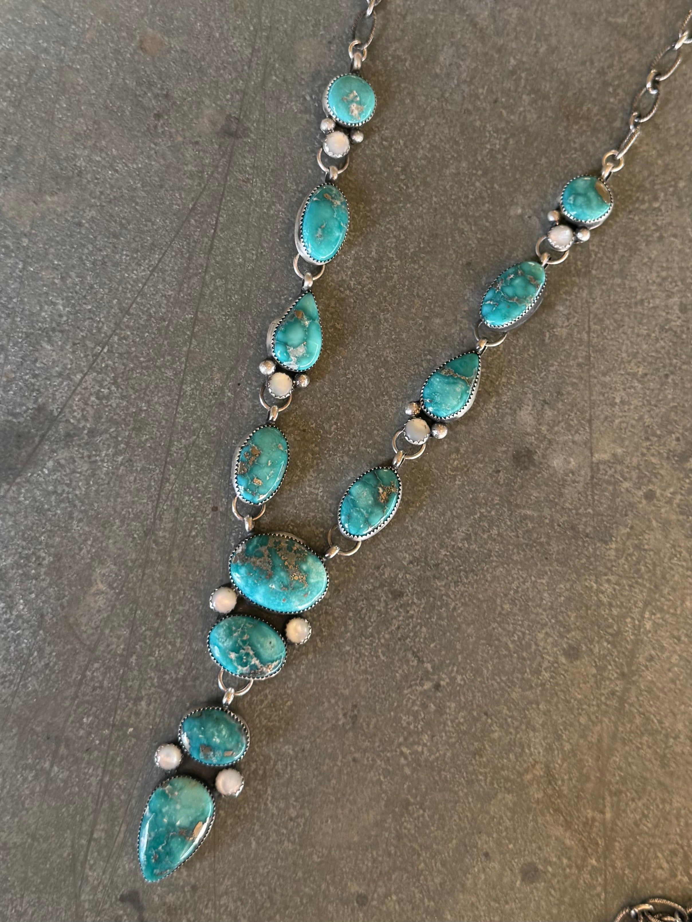 Bridal Lariat Necklace