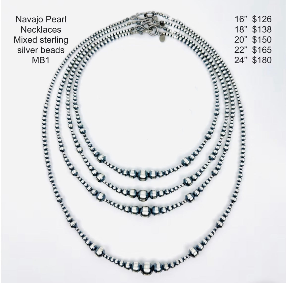 Navajo Pearls Mixed Bead 1 Style - MTO