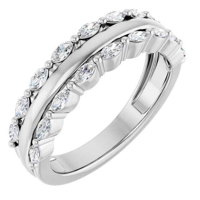 14K Anniversary Band