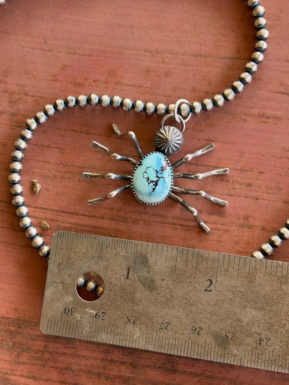 Golden Hills Spider Pendant