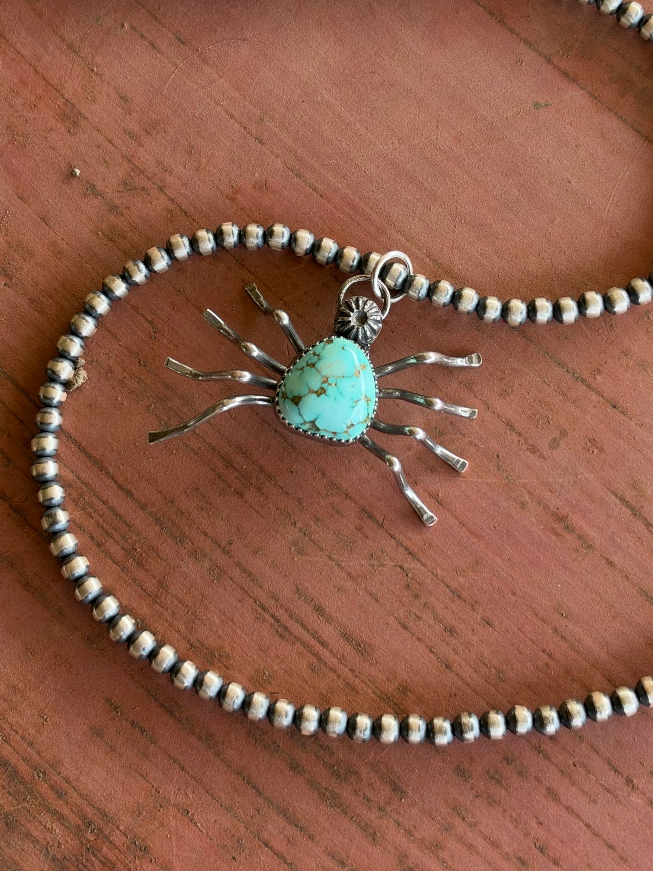 Lone Mountain Spider Pendant