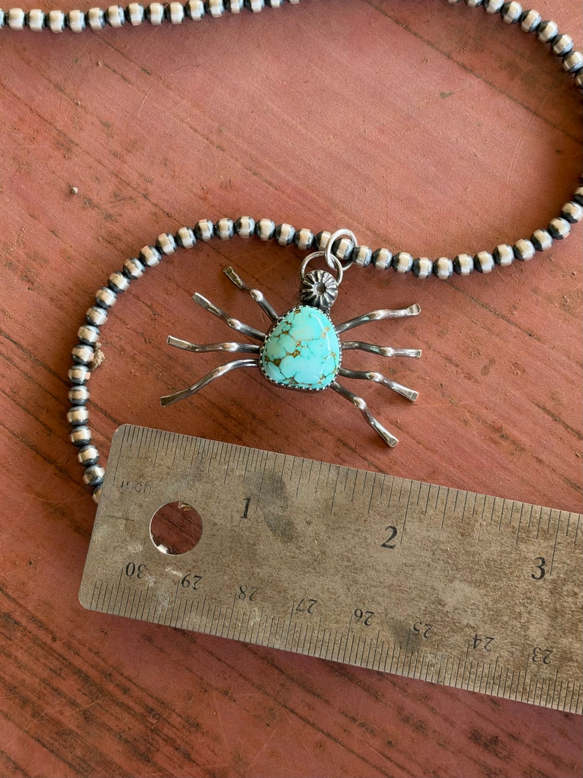 Lone Mountain Spider Pendant