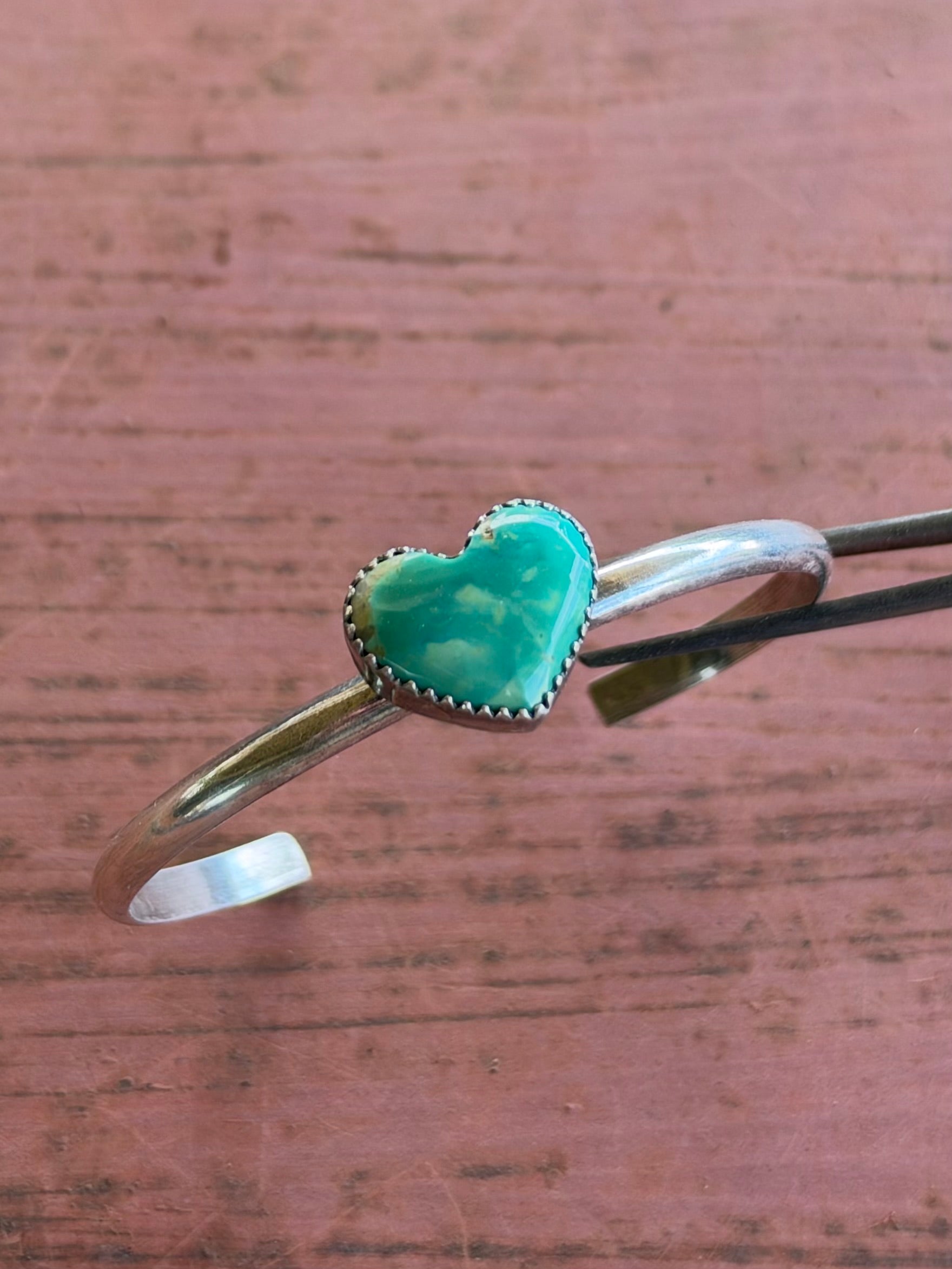 Kingman Heart Bracelet